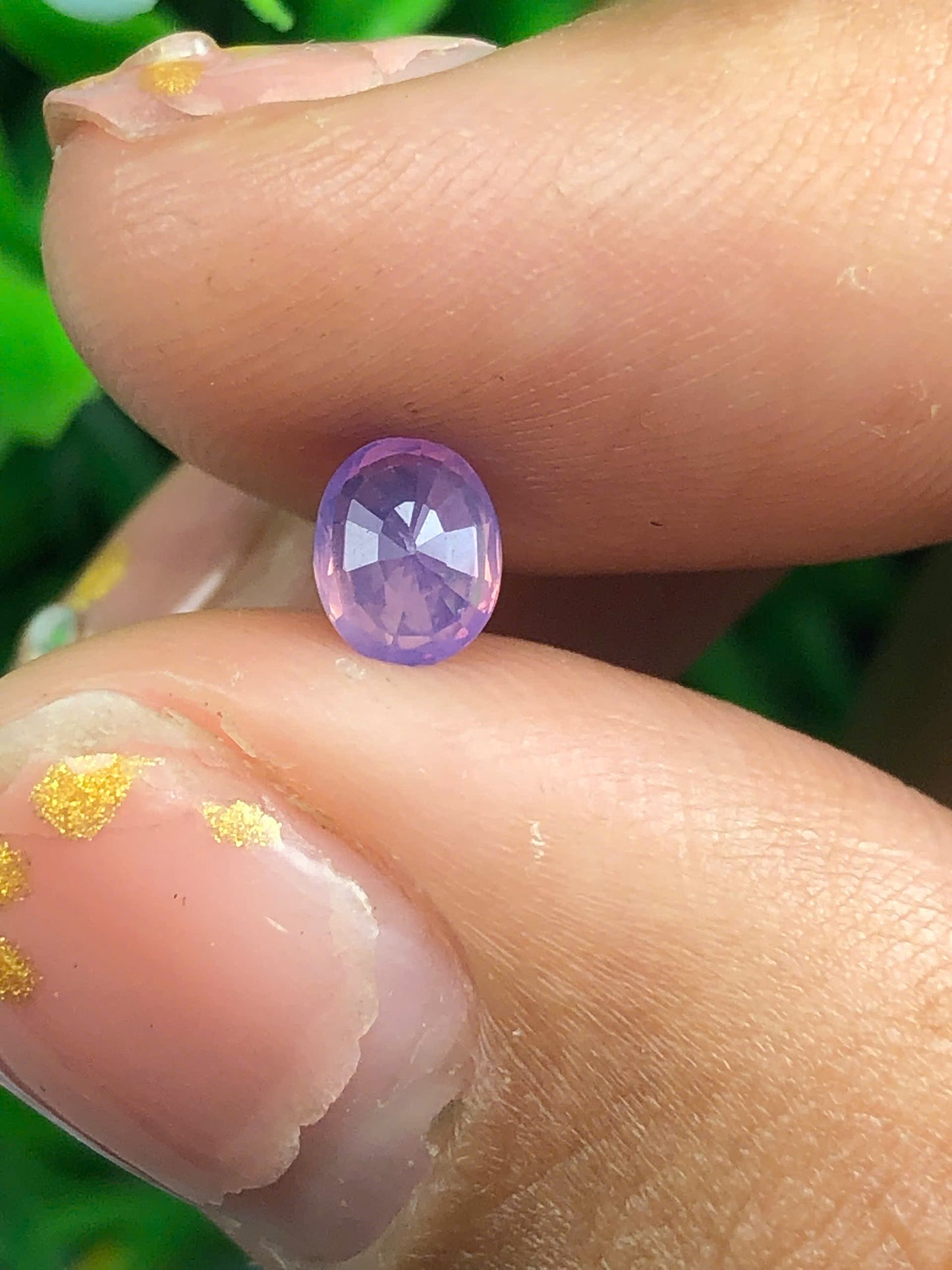 Naturalpink silky sapphire Luc Yen 0.72ct - 10012606