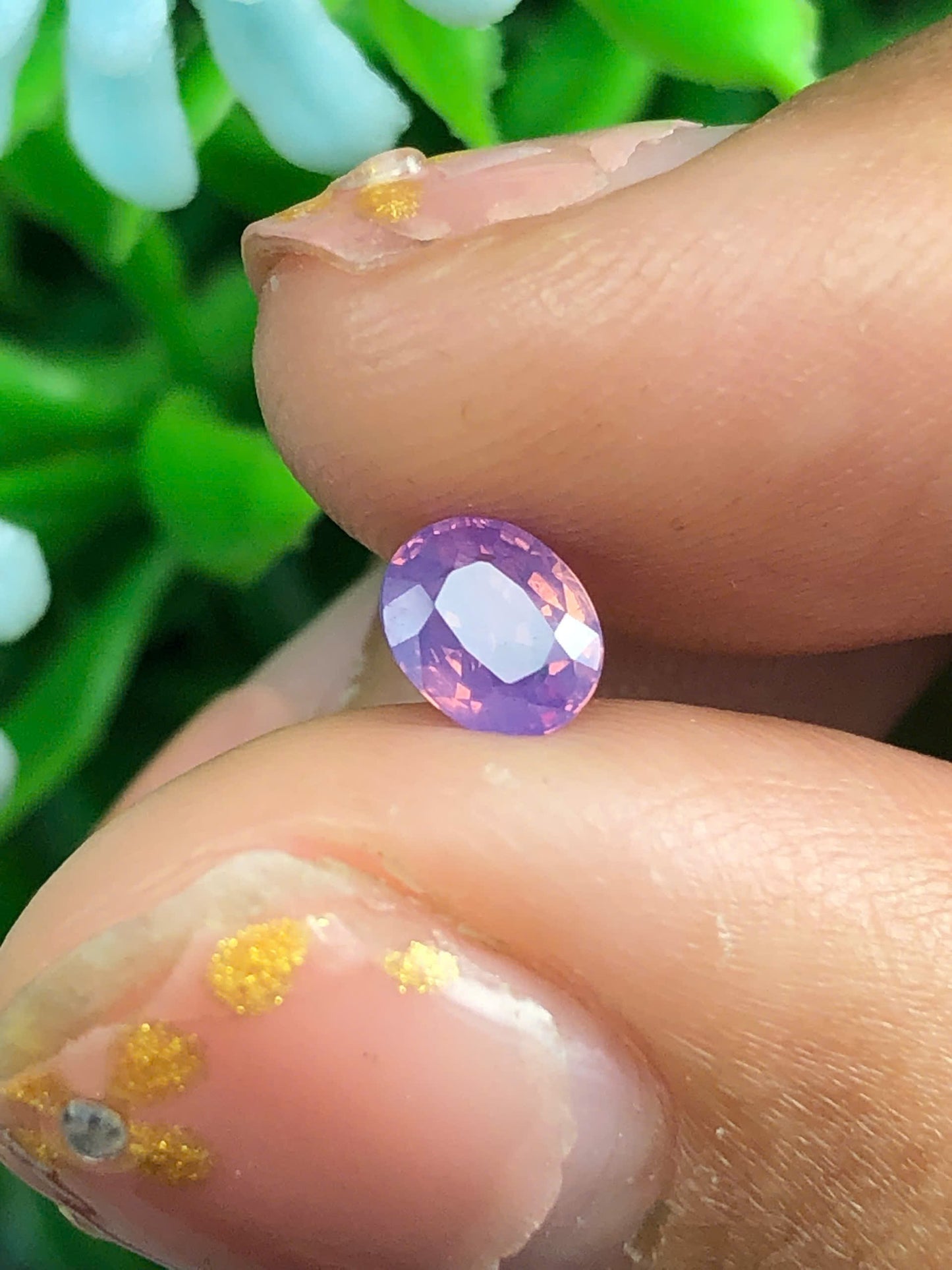 Naturalpink silky sapphire Luc Yen 0.72ct - 10012606