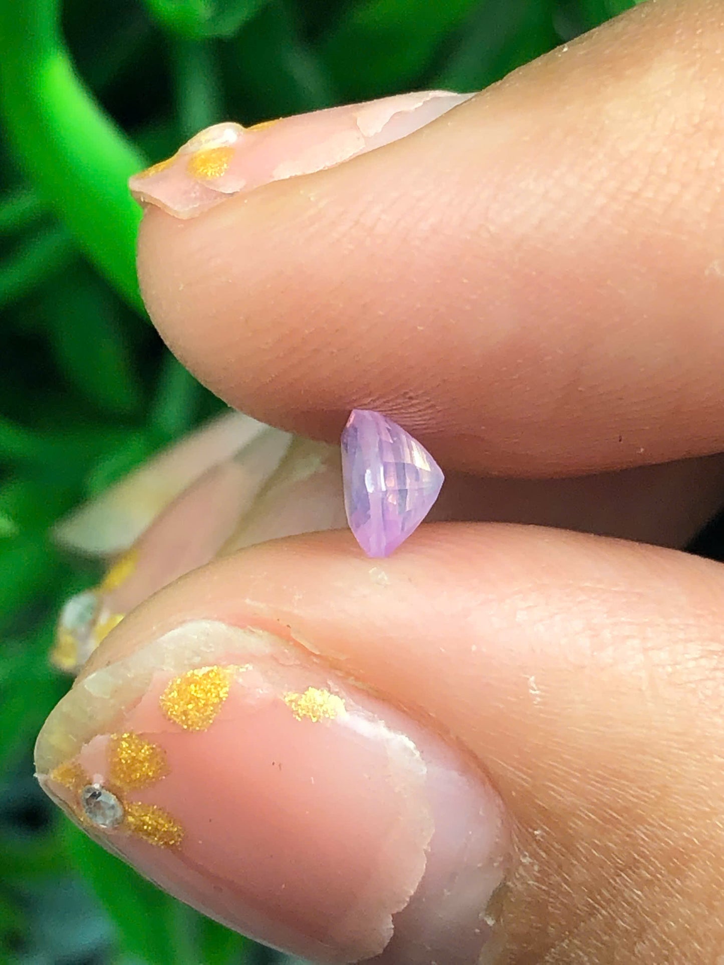 Natura Pink Milky sapphire LucYen 0.49ct - 10012609