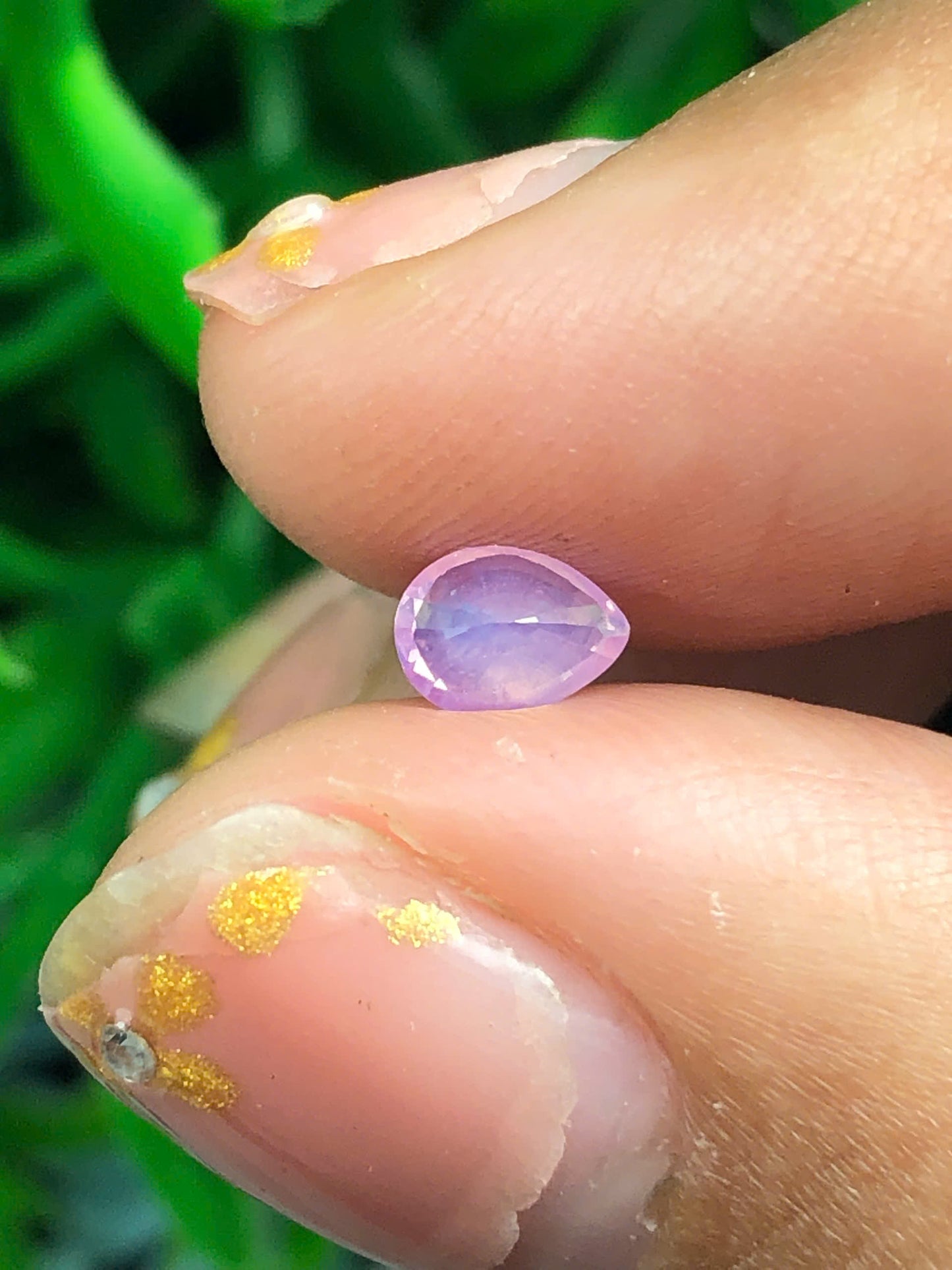 Natura Pink Milky sapphire LucYen 0.49ct - 10012609