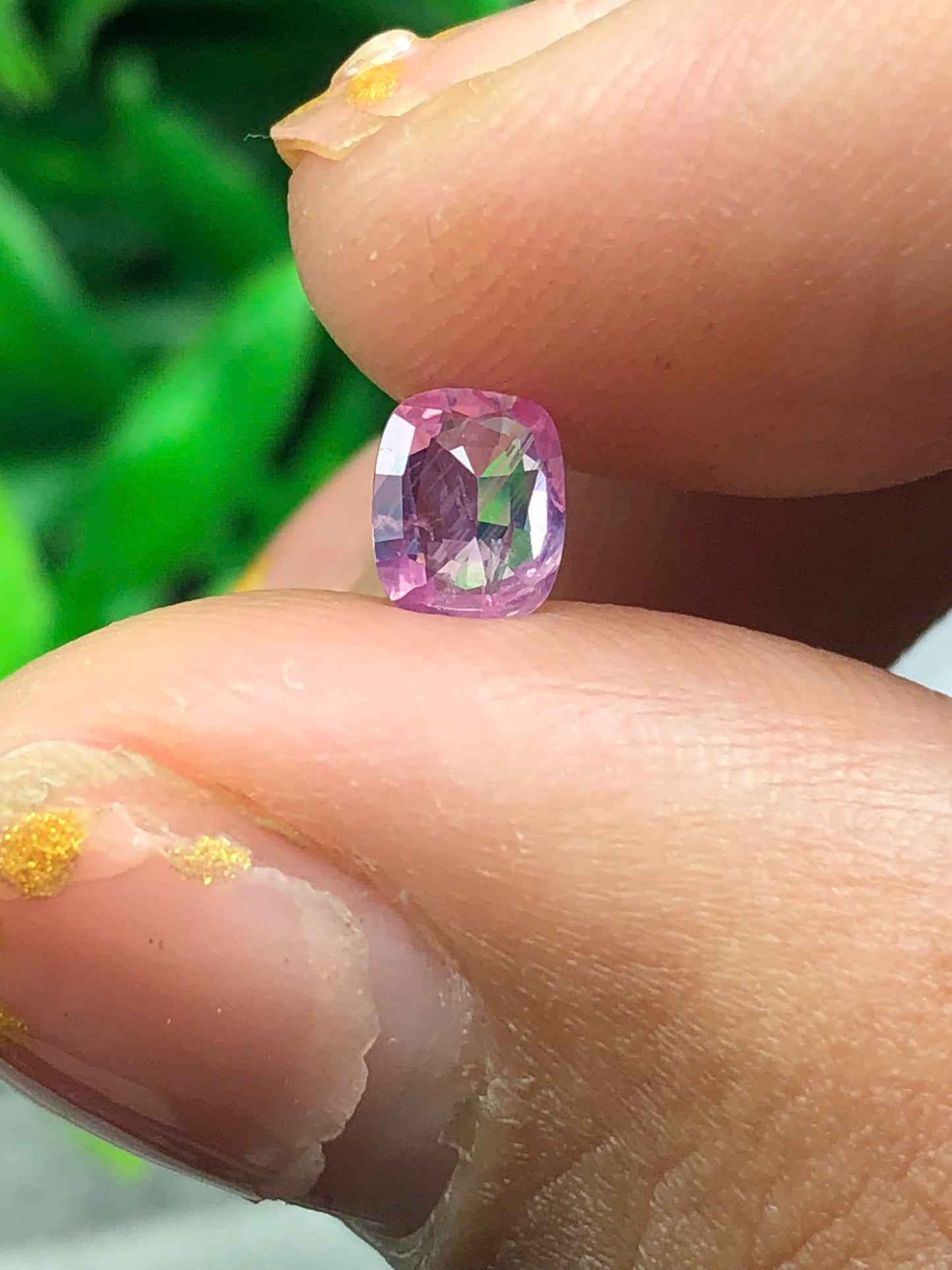 Naturalpink silky sapphire Luc Yen 0.44ct - 10012614