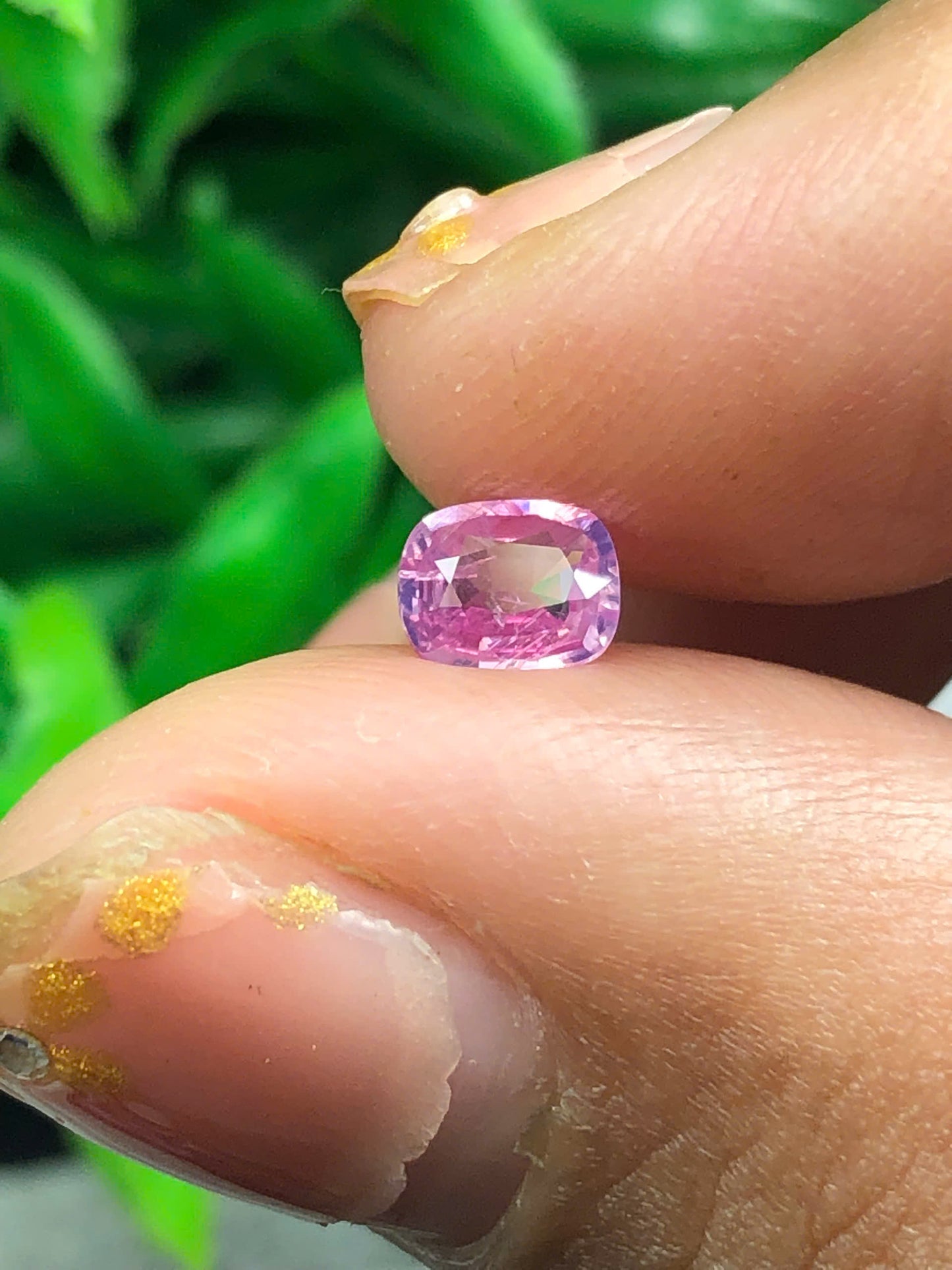 Naturalpink silky sapphire Luc Yen 0.44ct - 10012614