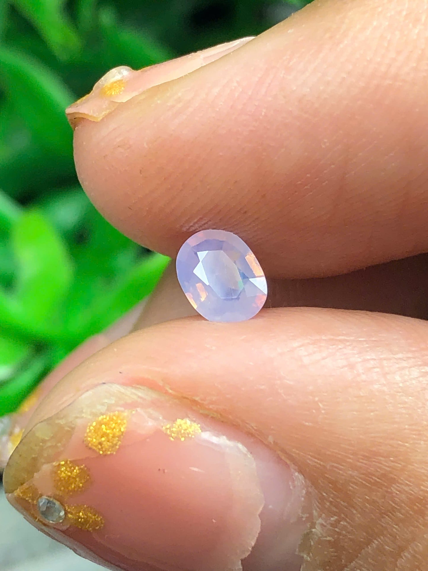 Naturalpink silky sapphire Luc Yen 0.315ct - 10012612