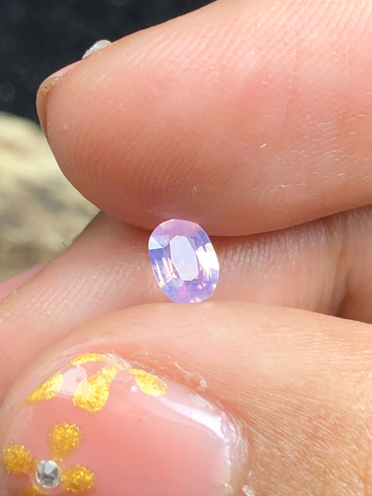 Natura pink silky sapphire LucYen 0.37ct - 12012608