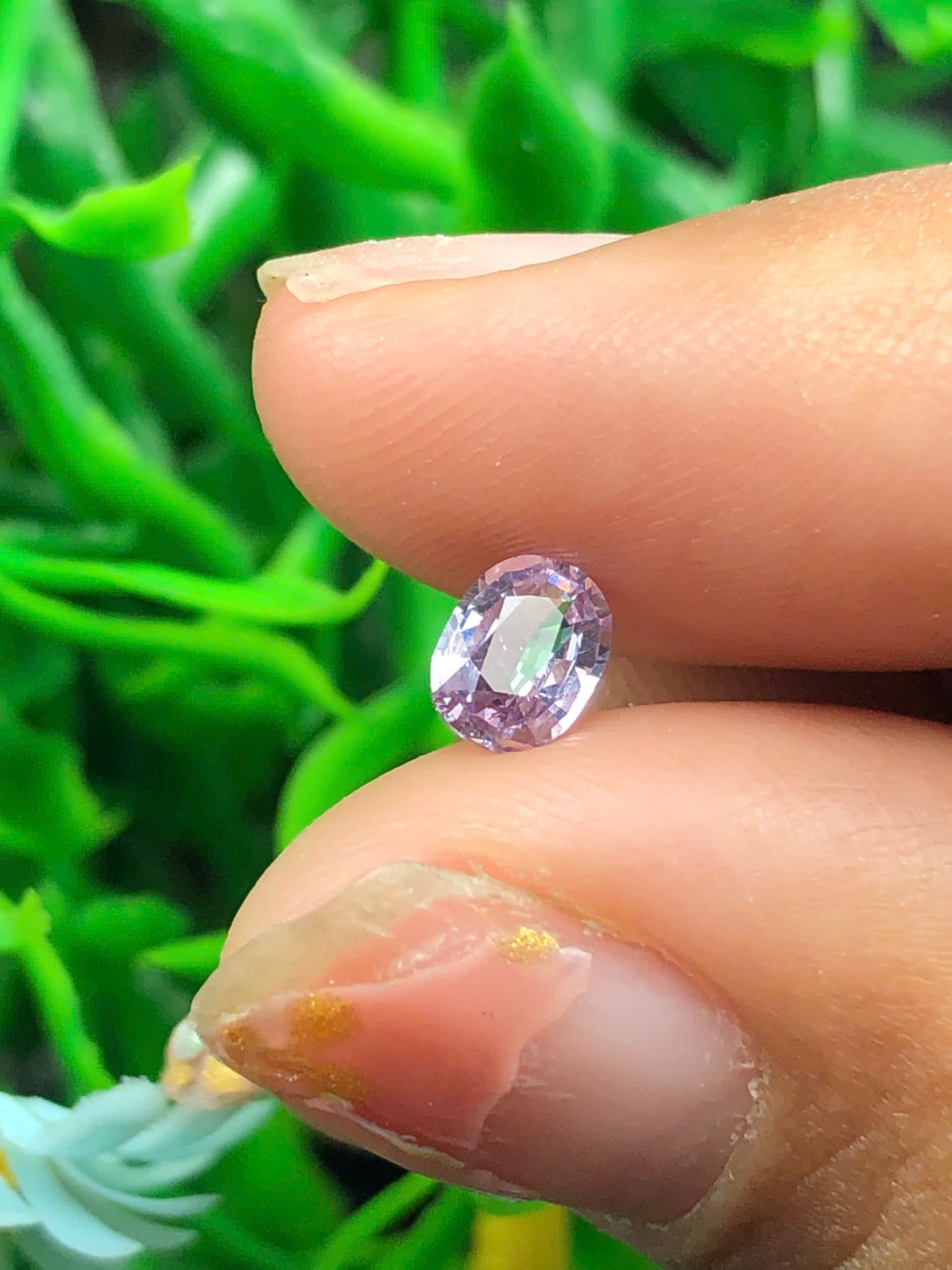 Natural Whitish purple Spinel LucYen 0.51ct - 02112506