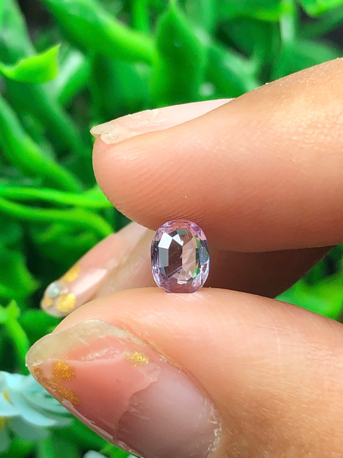 Natural Whitish purple Spinel LucYen 0.51ct - 02112506