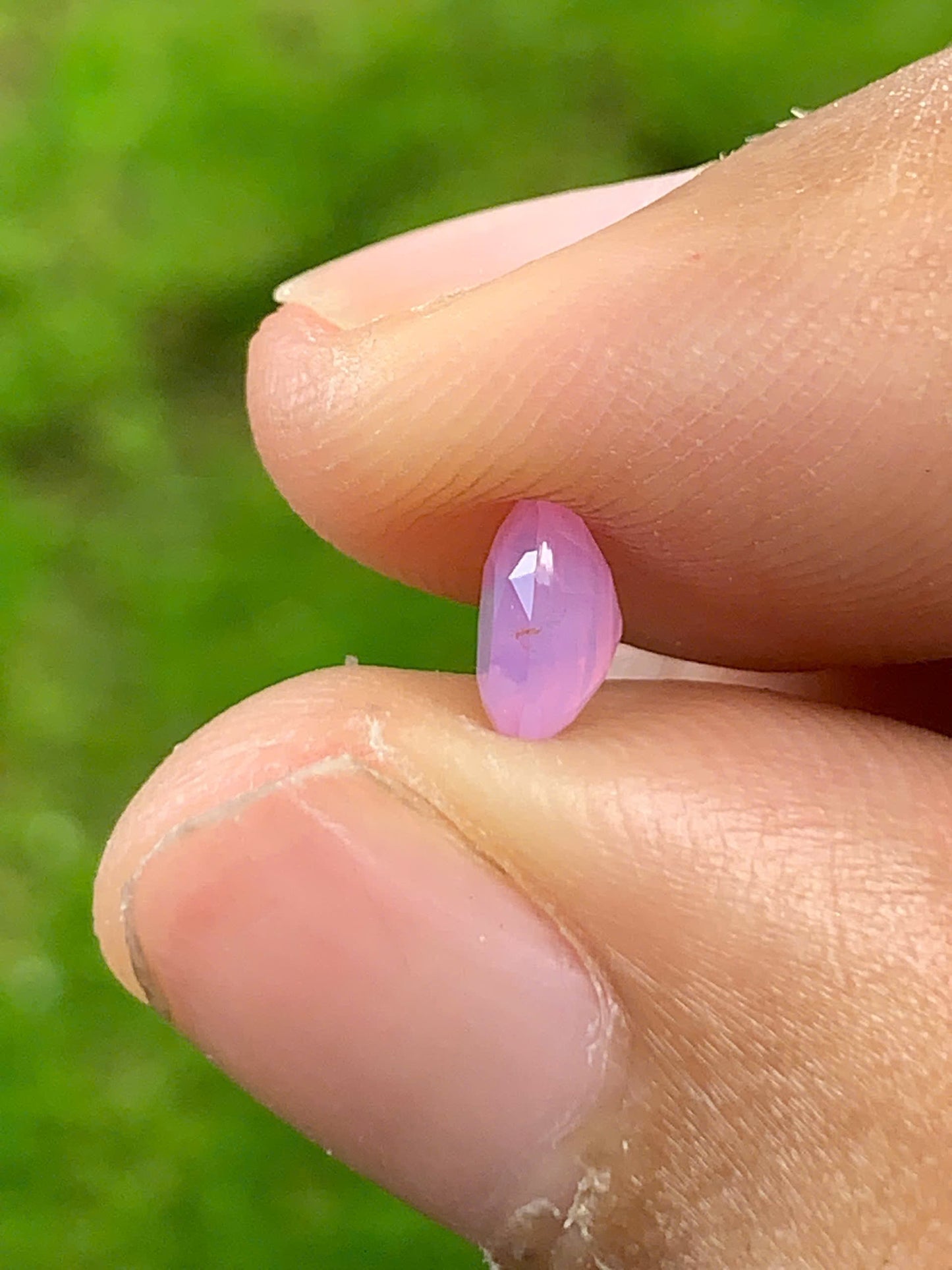 Natural pink silky sapphire LụcYên 0.3ct_02082519