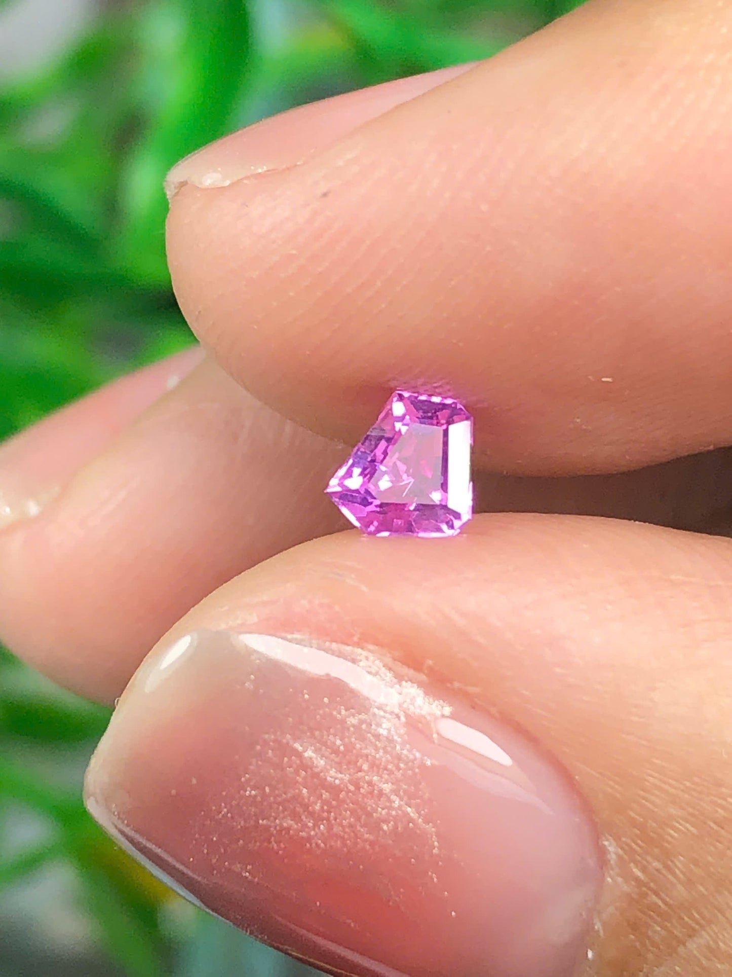 Natural Silky Pink sapphire 0.36cts_ 21012635