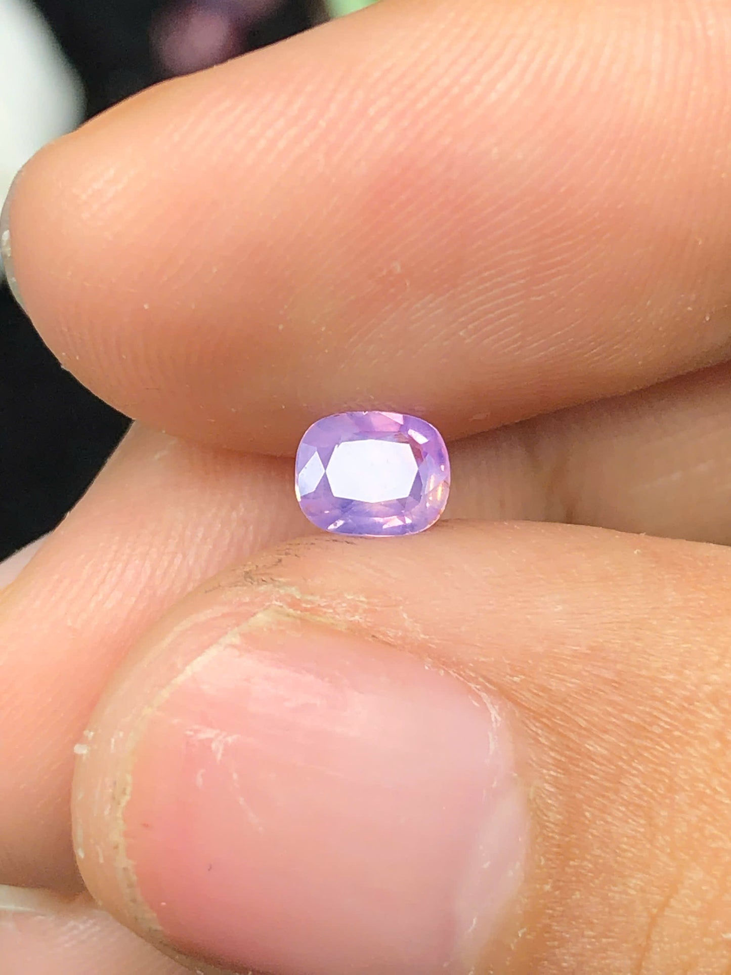 Natural pink silky sapphire LụcYên  0.41ct_ 01072506