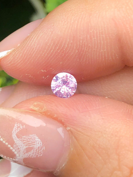 Natural Silky Pink sapphire 0.29cts_ 210212