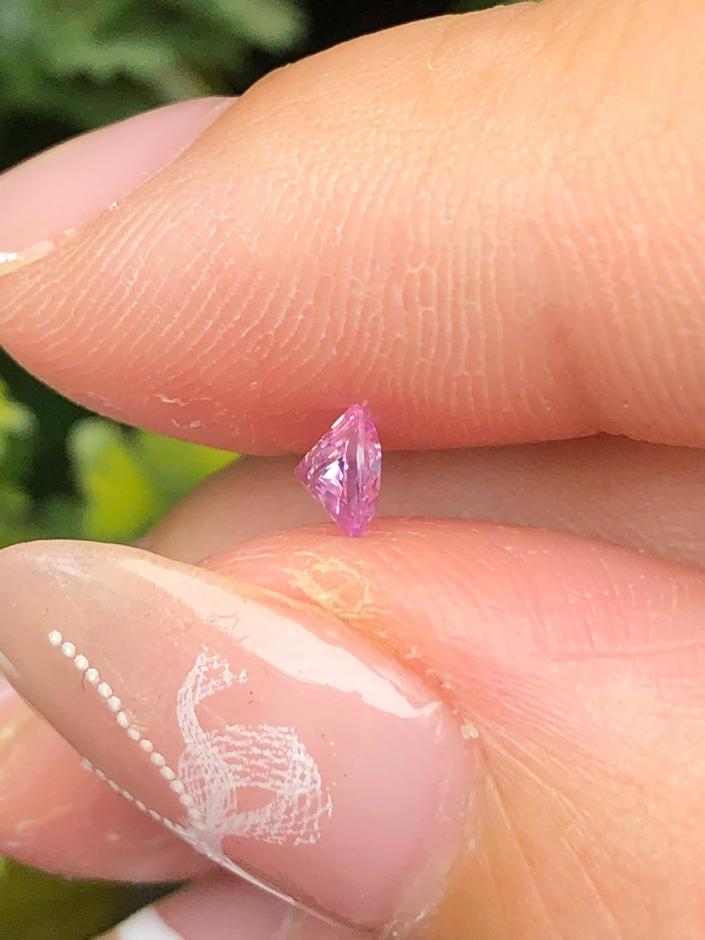 Natural Silky Pink sapphire 0.29cts_ 210212