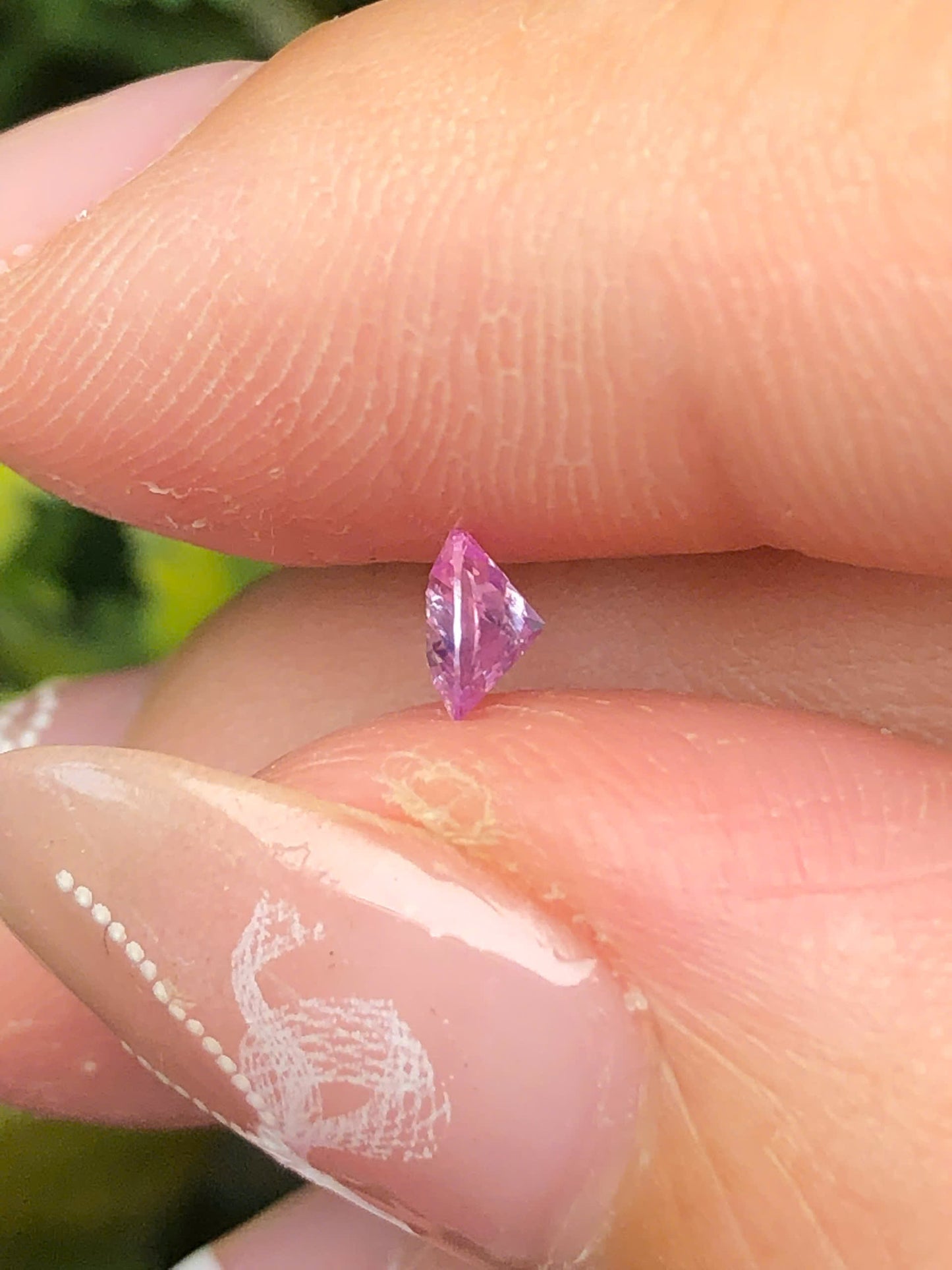 Natural Silky Pink sapphire 0.29cts_ 210212