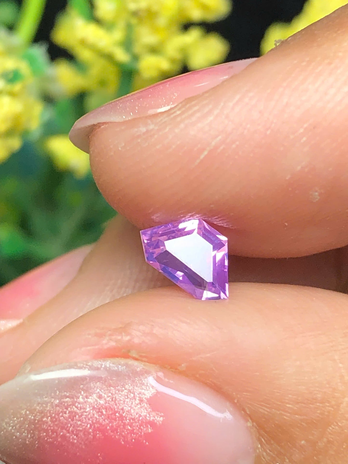 Natural purplish pink silky sapphire LụcYên 0.501ct-07032607HA