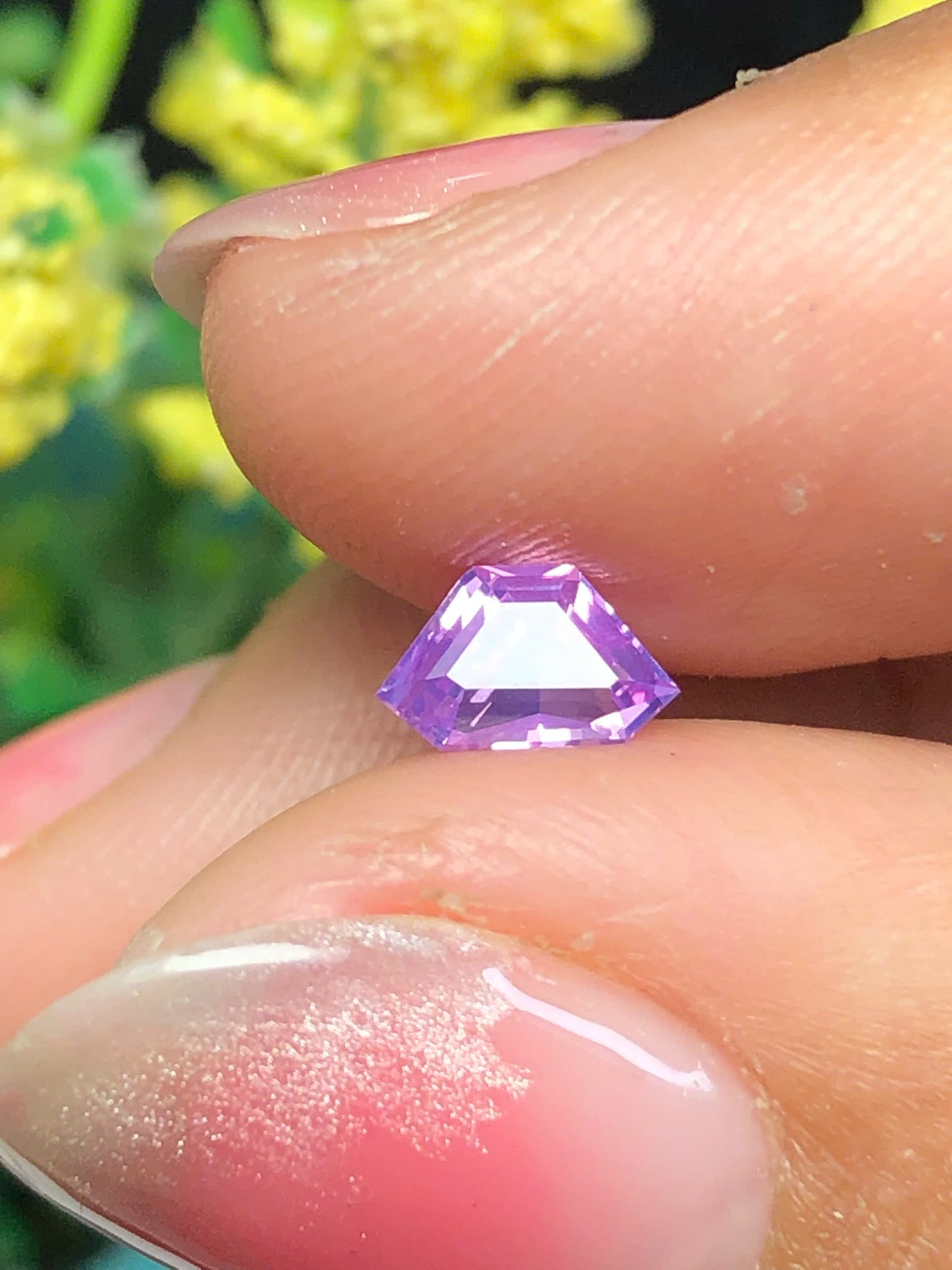 Natural purplish pink silky sapphire LụcYên 0.501ct-07032607HA