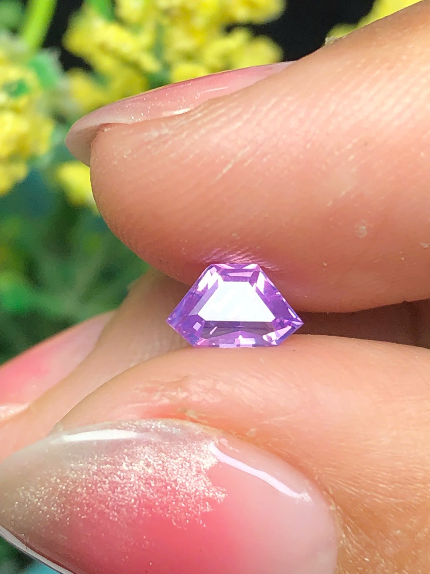 Natural purplish pink silky sapphire LụcYên 0.501ct-07032607HA