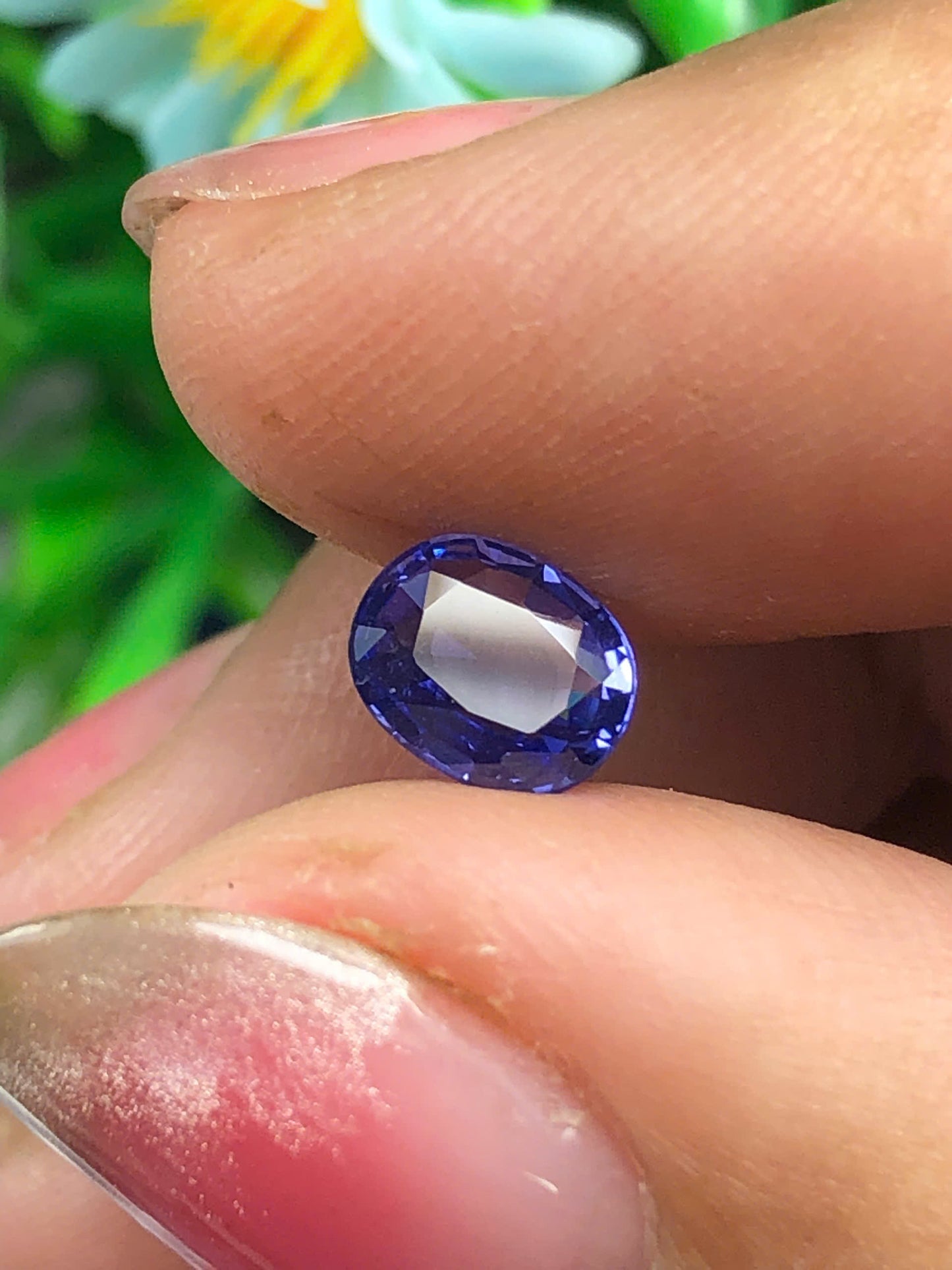 Natural Bluish purple sapphire LụcYên_11032603HU