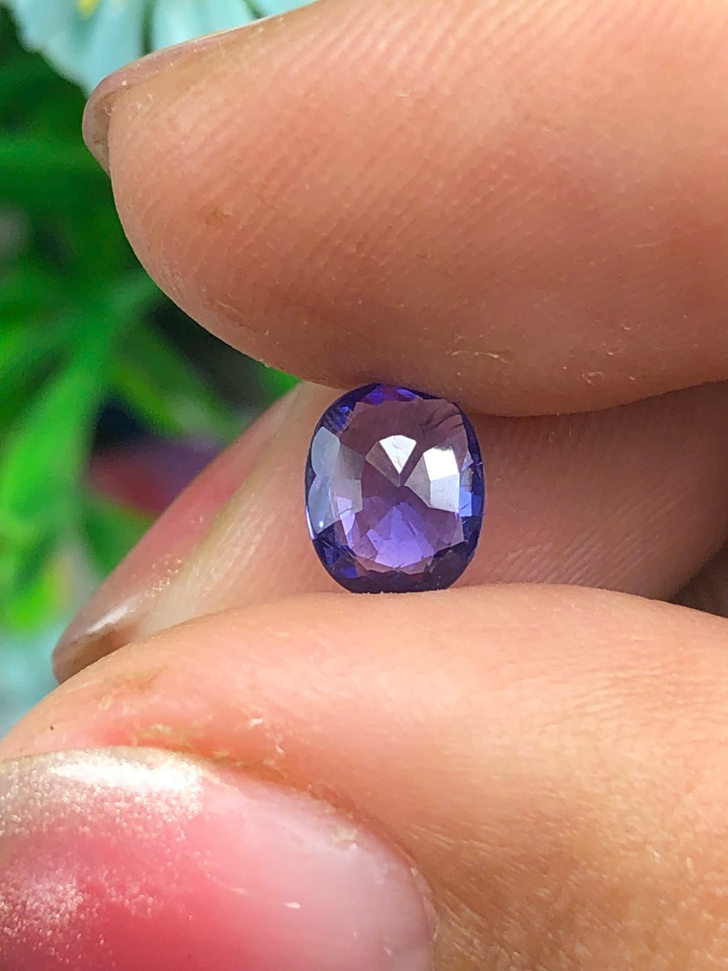 Natural Bluish purple sapphire LụcYên_11032603HU