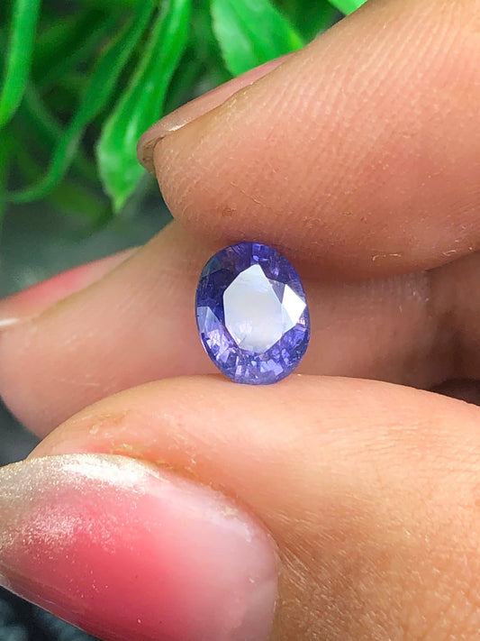 Natural bluish purple sapphire 1.34ct _ 11032608HU