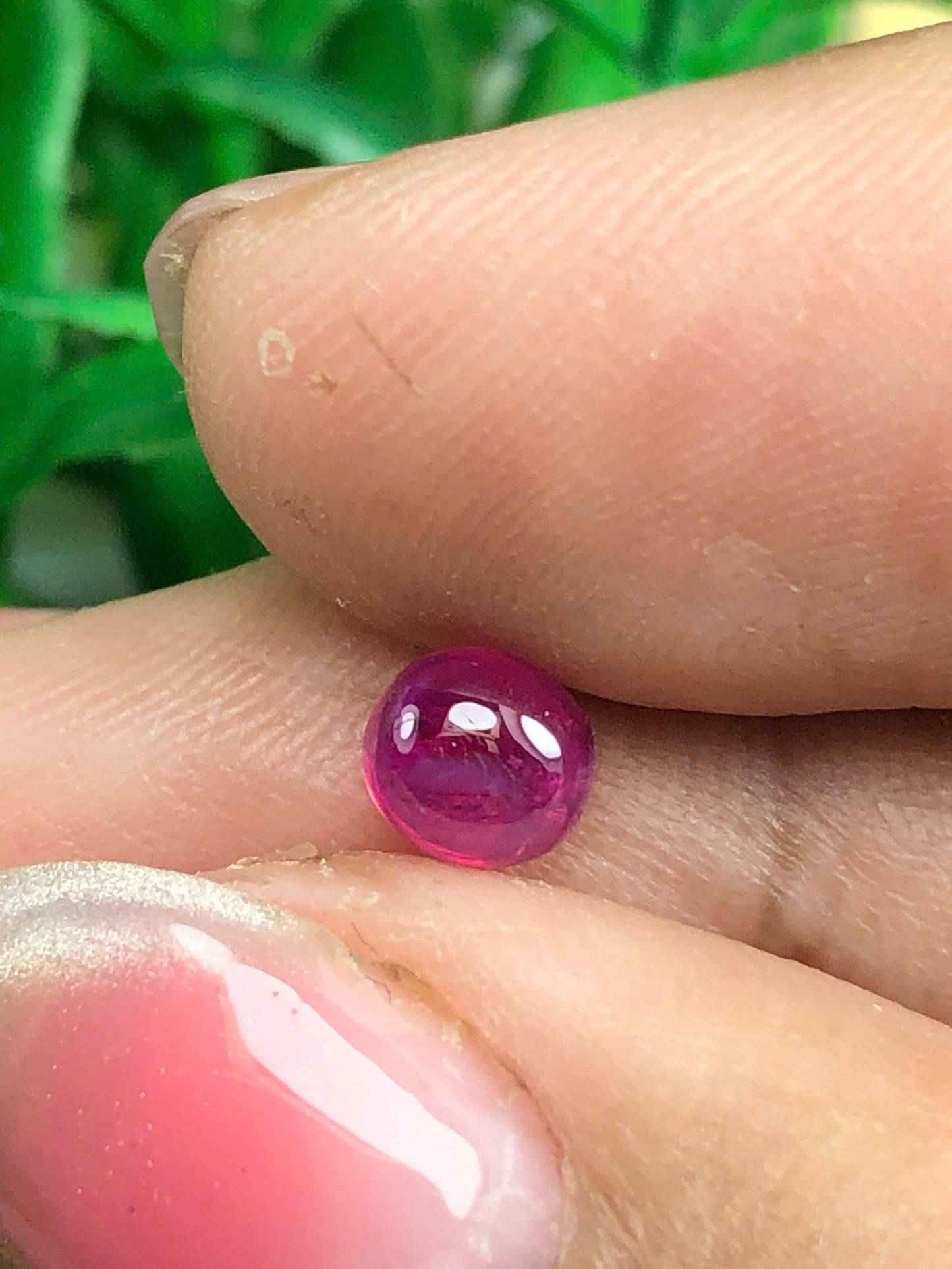 Natural Ruby Cacbochon Luc Yen 0.98ct - 13032602HA