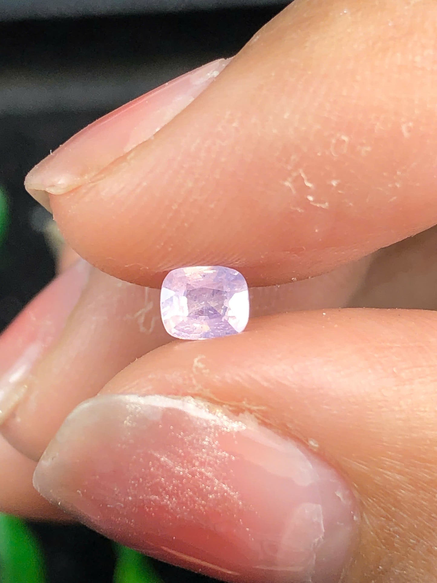 Natural light pink sapphire LụcYên 0.35ct_ 02022619HA
