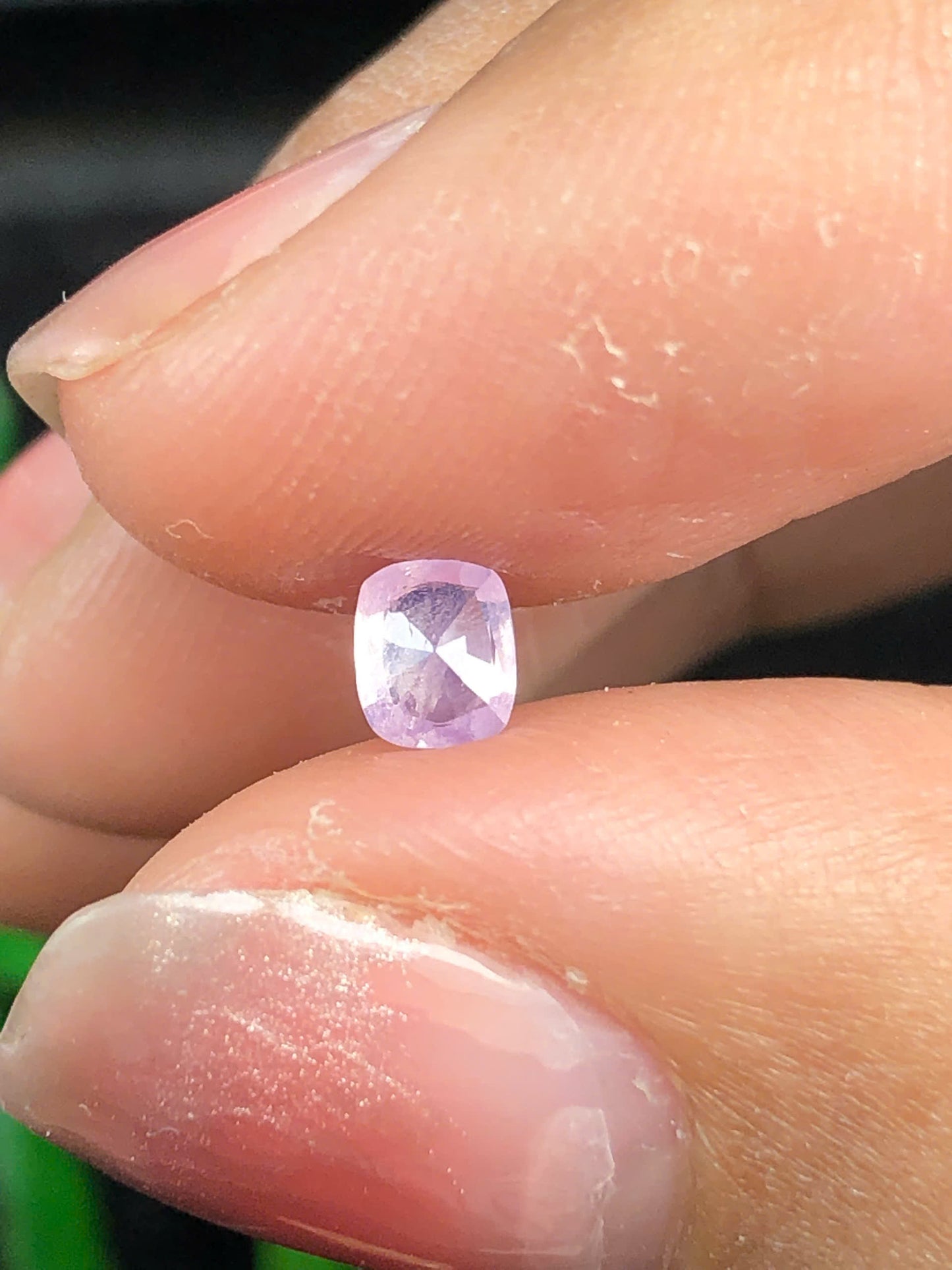 Natural light pink sapphire LụcYên 0.35ct_ 02022619HA