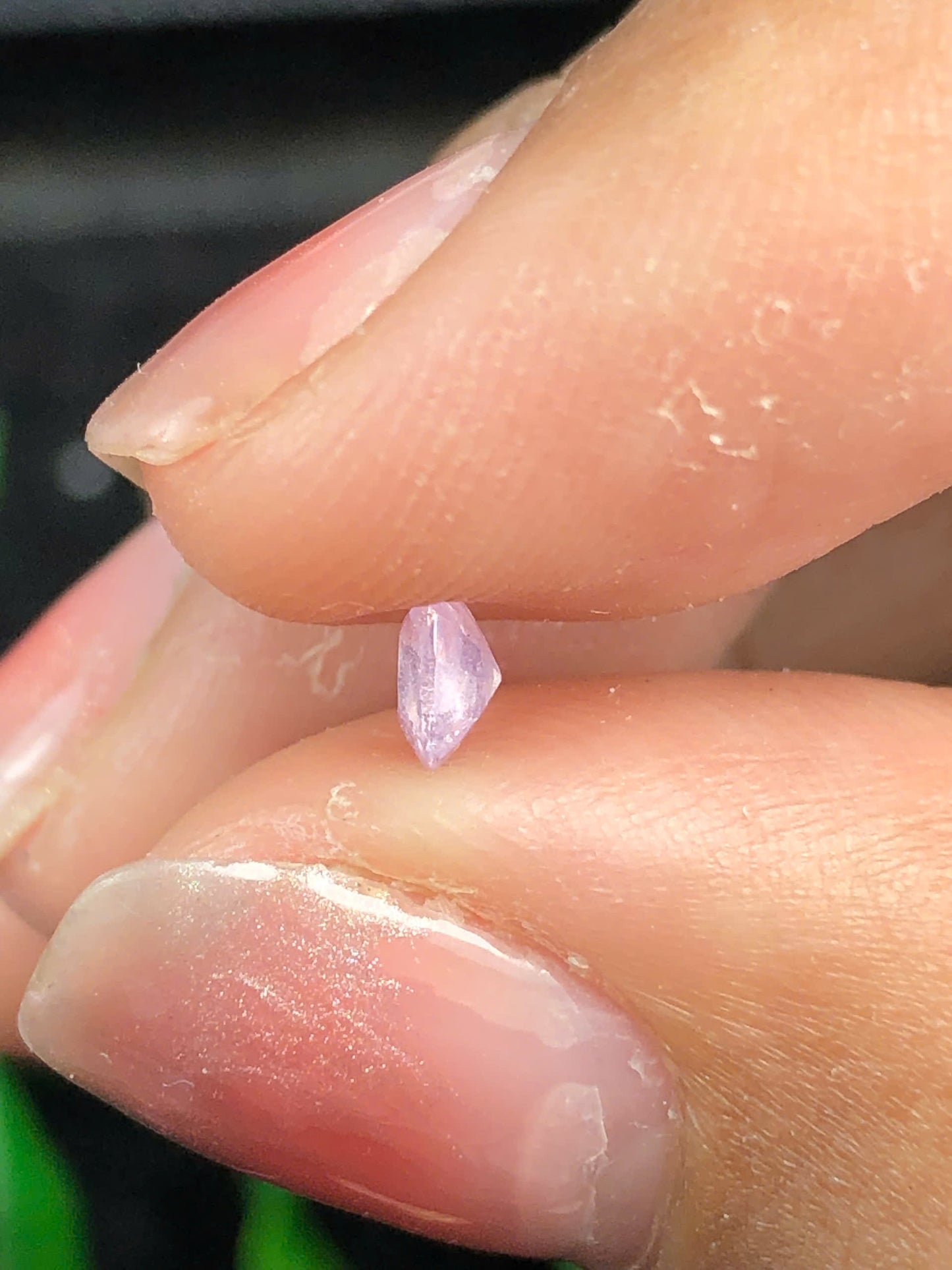 Natural light pink sapphire LụcYên 0.35ct_ 02022619HA