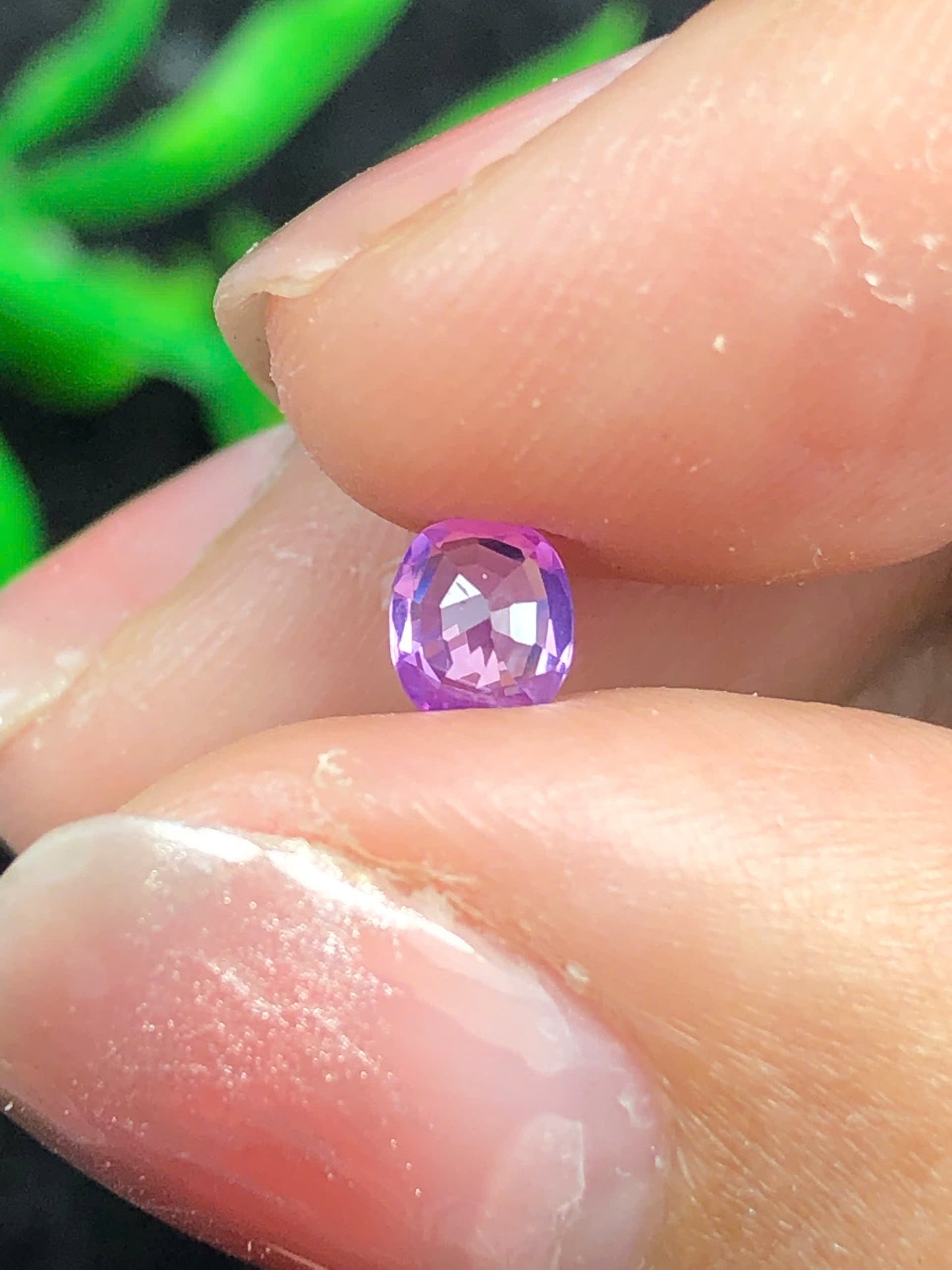 Natural pink sapphire LụcYên 0.385ct_ 02022622HA