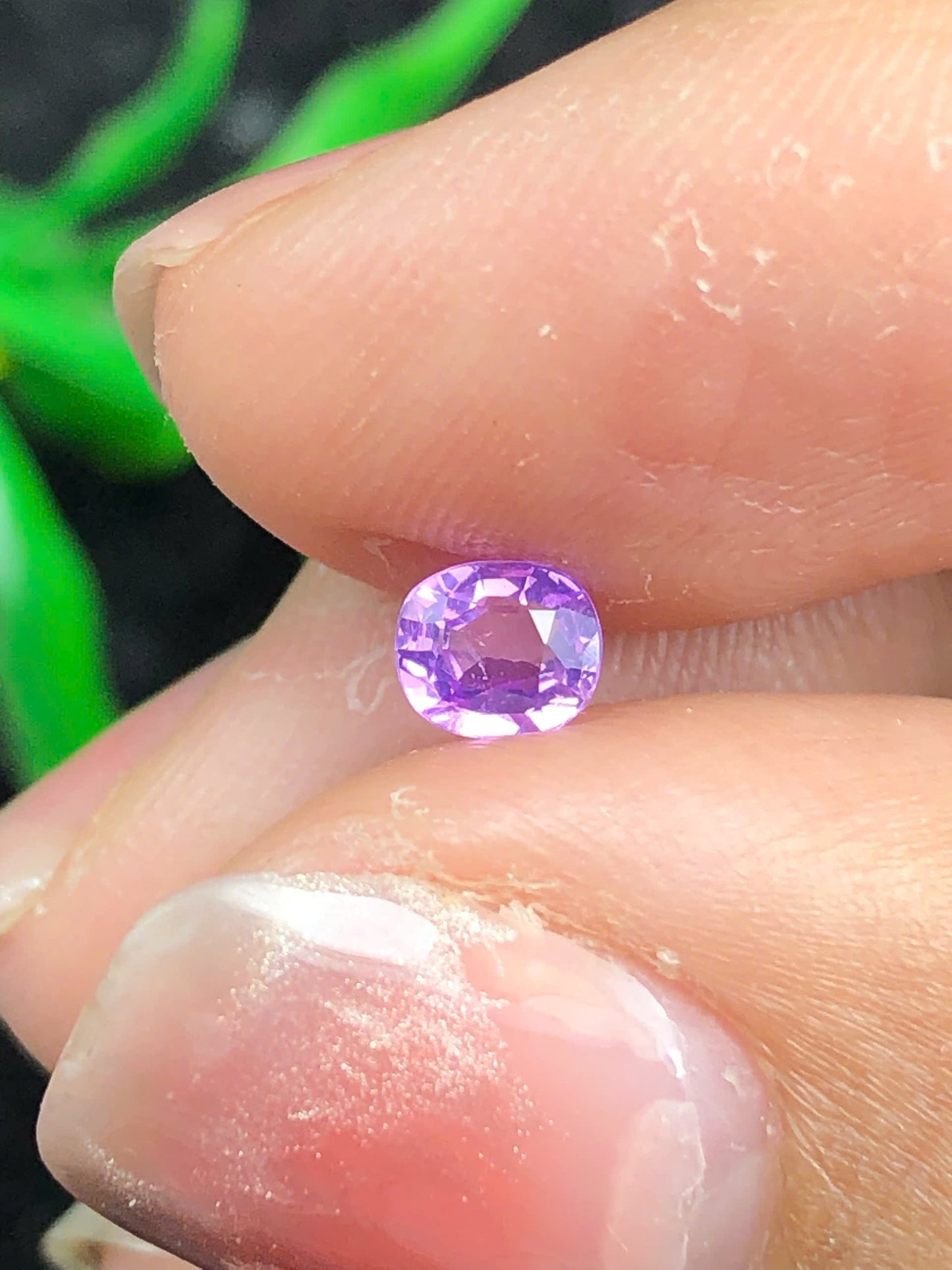 Natural pink sapphire LụcYên 0.385ct_ 02022622HA