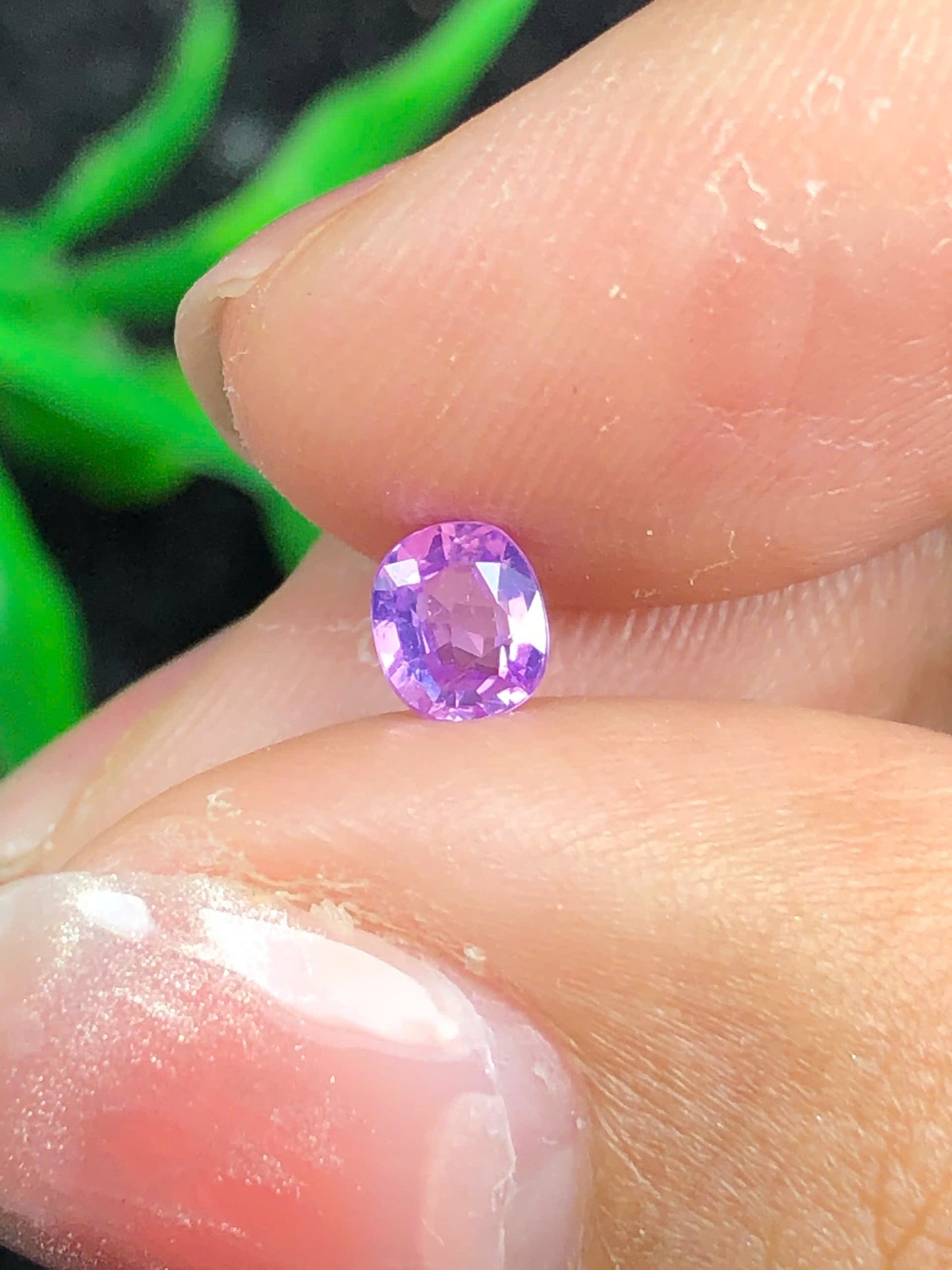Natural pink sapphire LụcYên 0.385ct_ 02022622HA