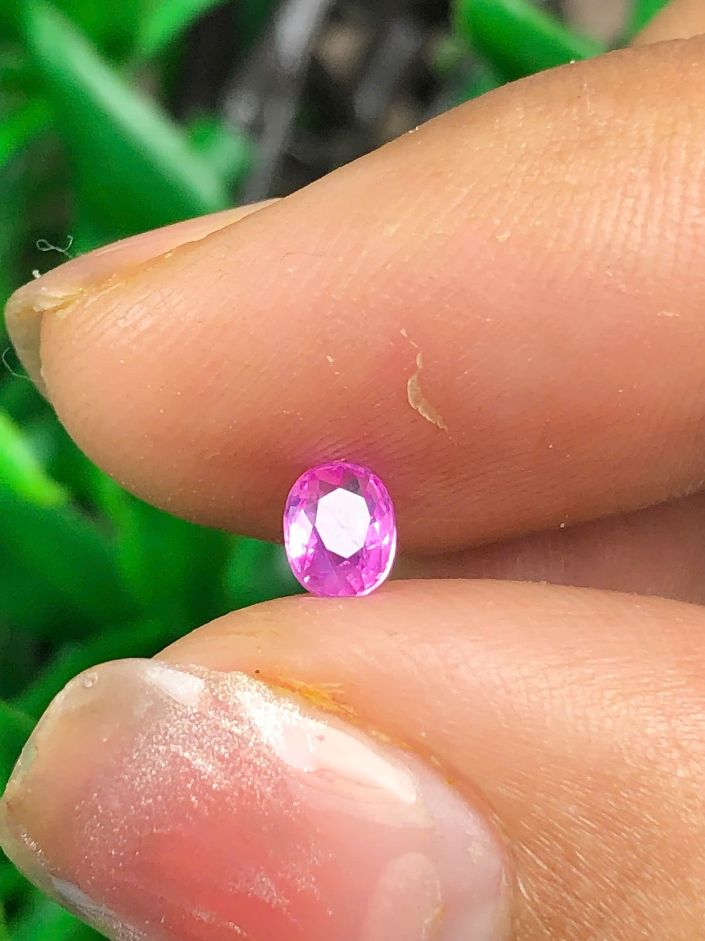 Natural pink sapphire 0.33ct_ 06022607HU