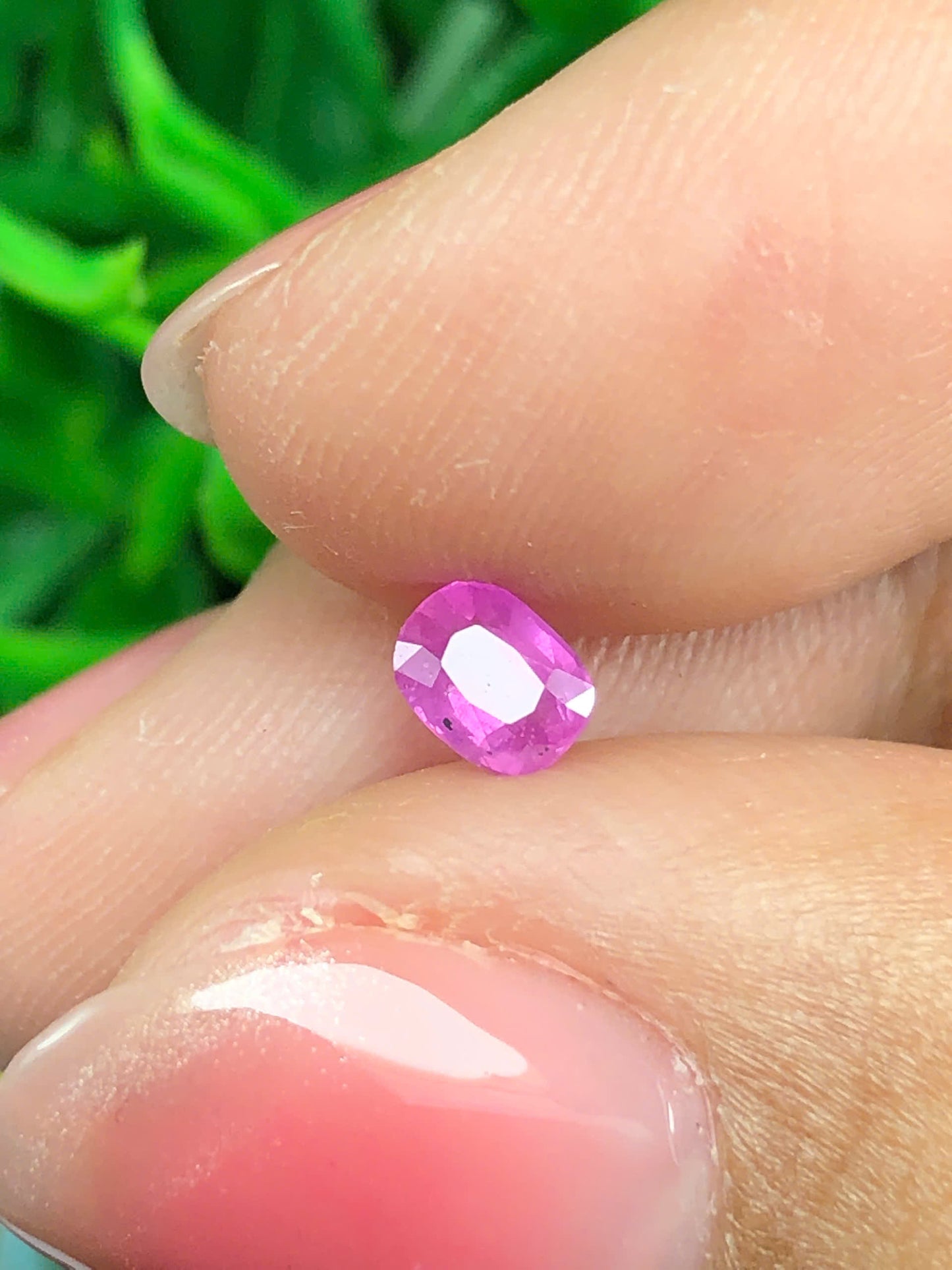 Natural pink silky sapphire LụcYên 0.46ct_14022606HA