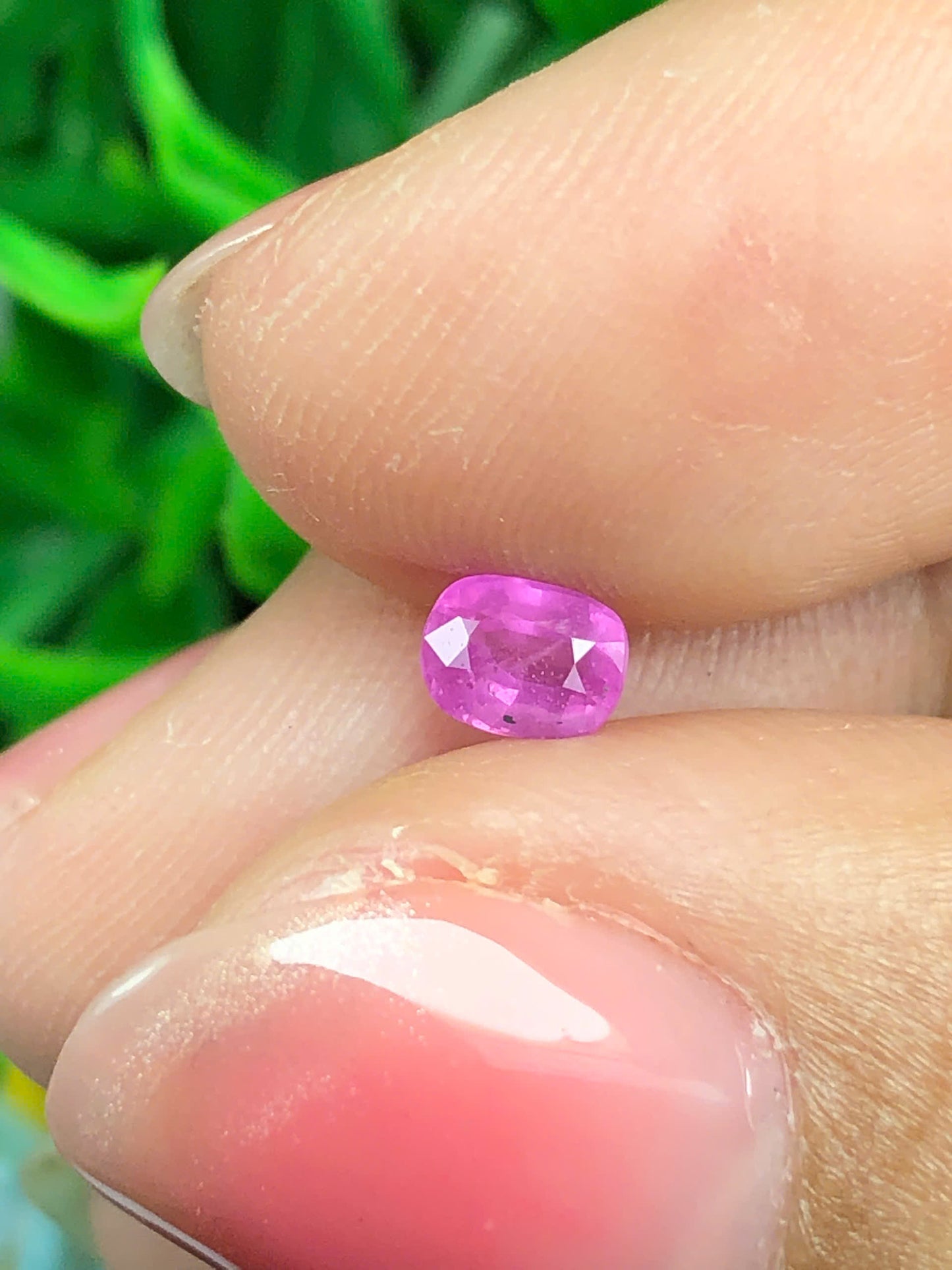 Natural pink silky sapphire LụcYên 0.46ct_14022606HA