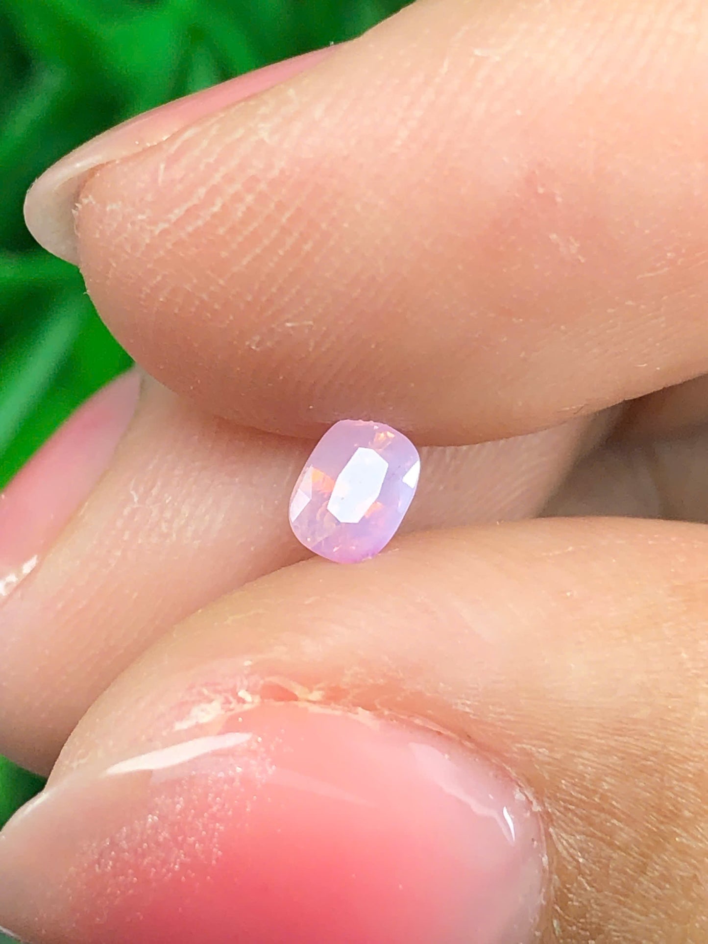 Natural pink milky sapphire LụcYên 0.30ct_14022613HA