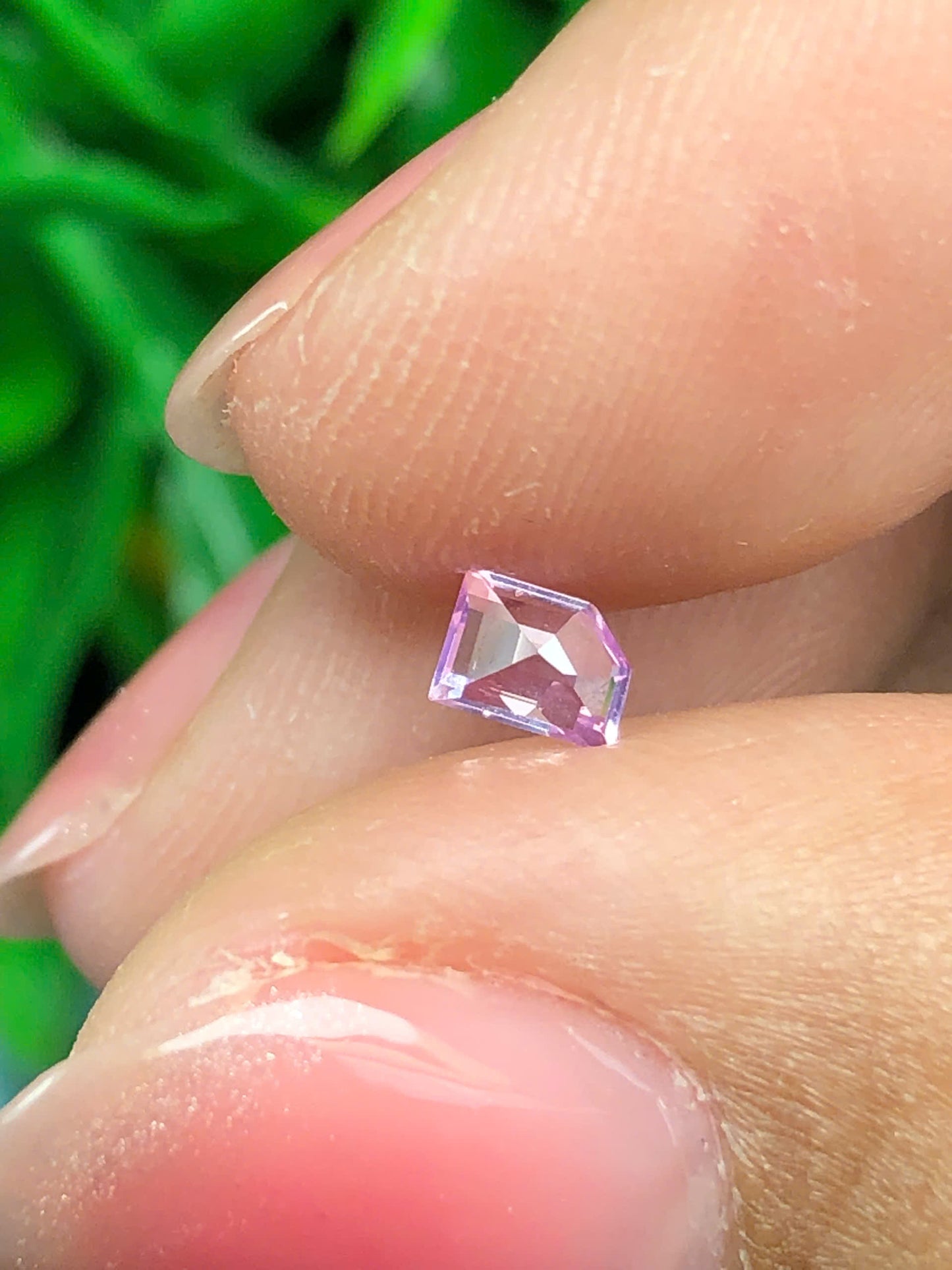 Natural pink milky sapphire LụcYên 0.25ct_14022615HA