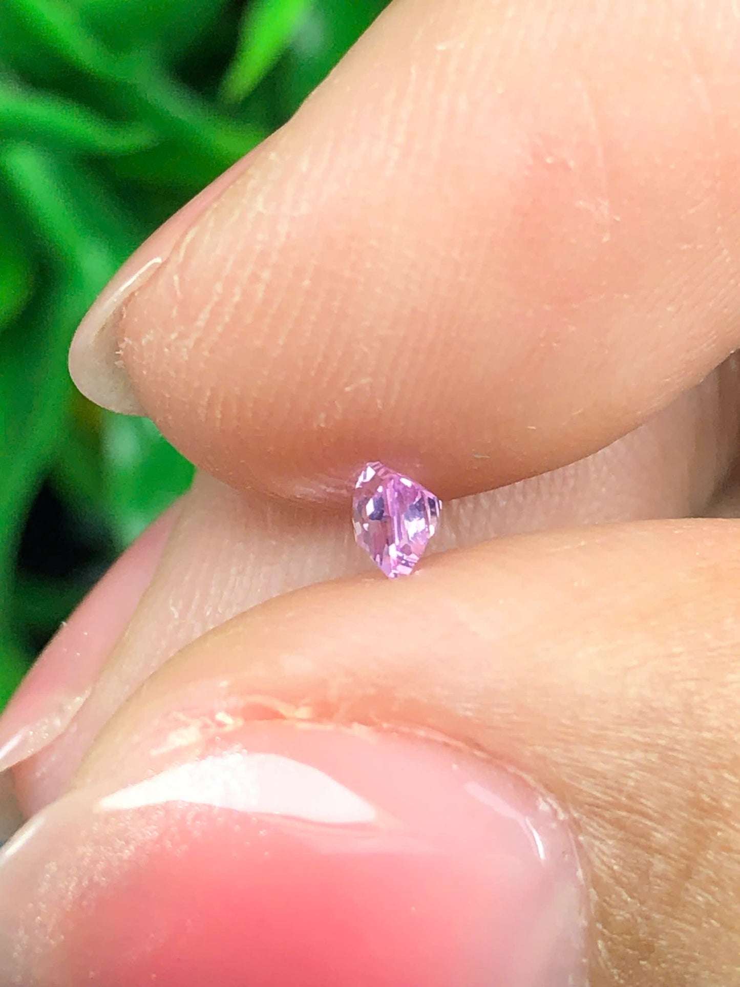 Natural pink milky sapphire LụcYên 0.25ct_14022615HA