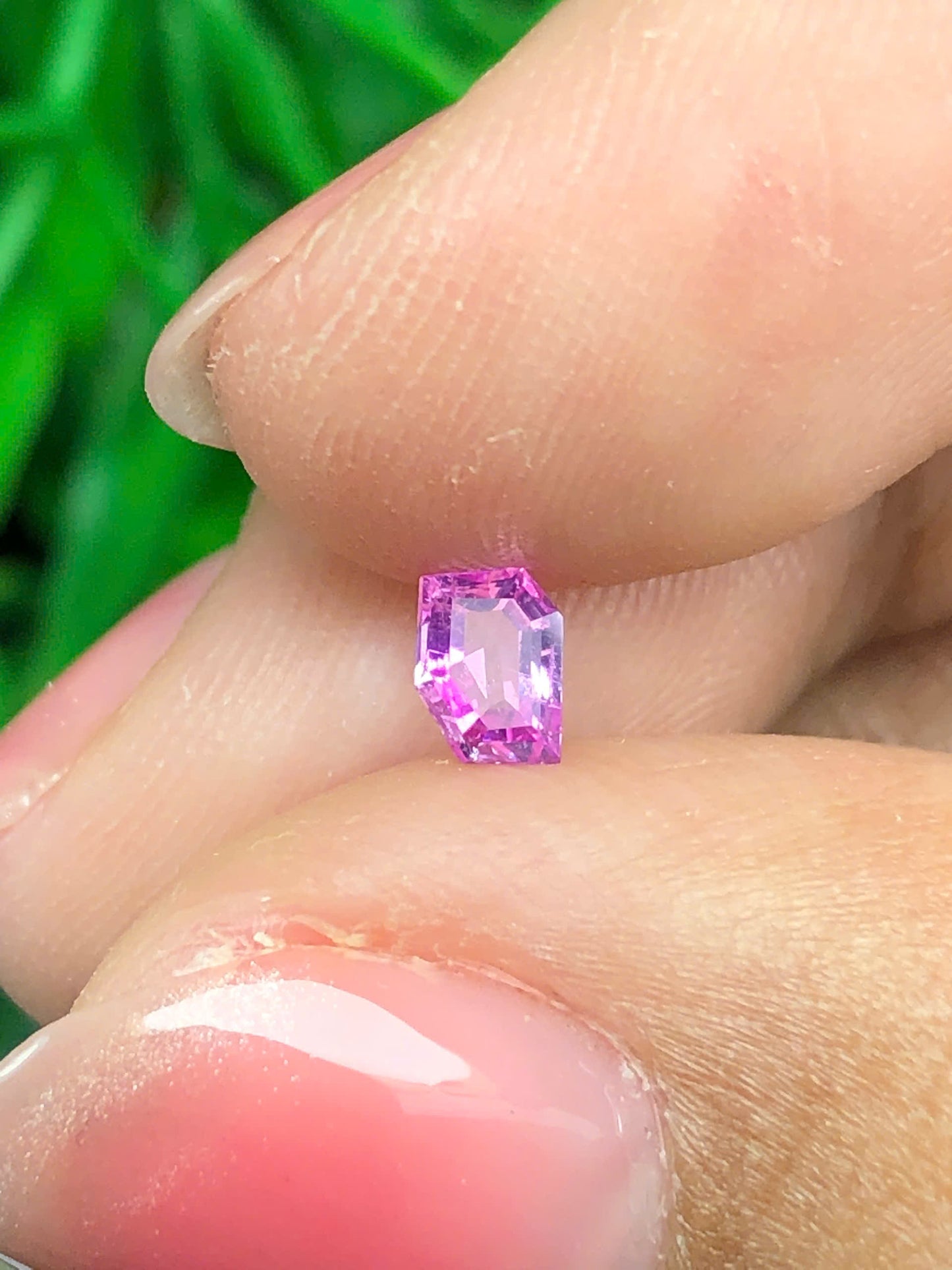 Natural light purplish pink sapphire LụcYên 0.28ct_14022617HA