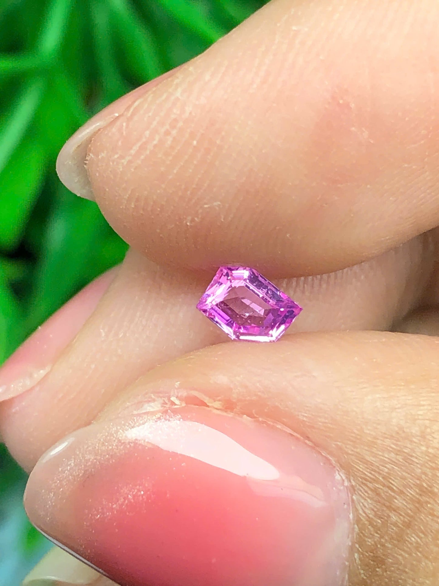 Natural light purplish pink sapphire LụcYên 0.28ct_14022617HA