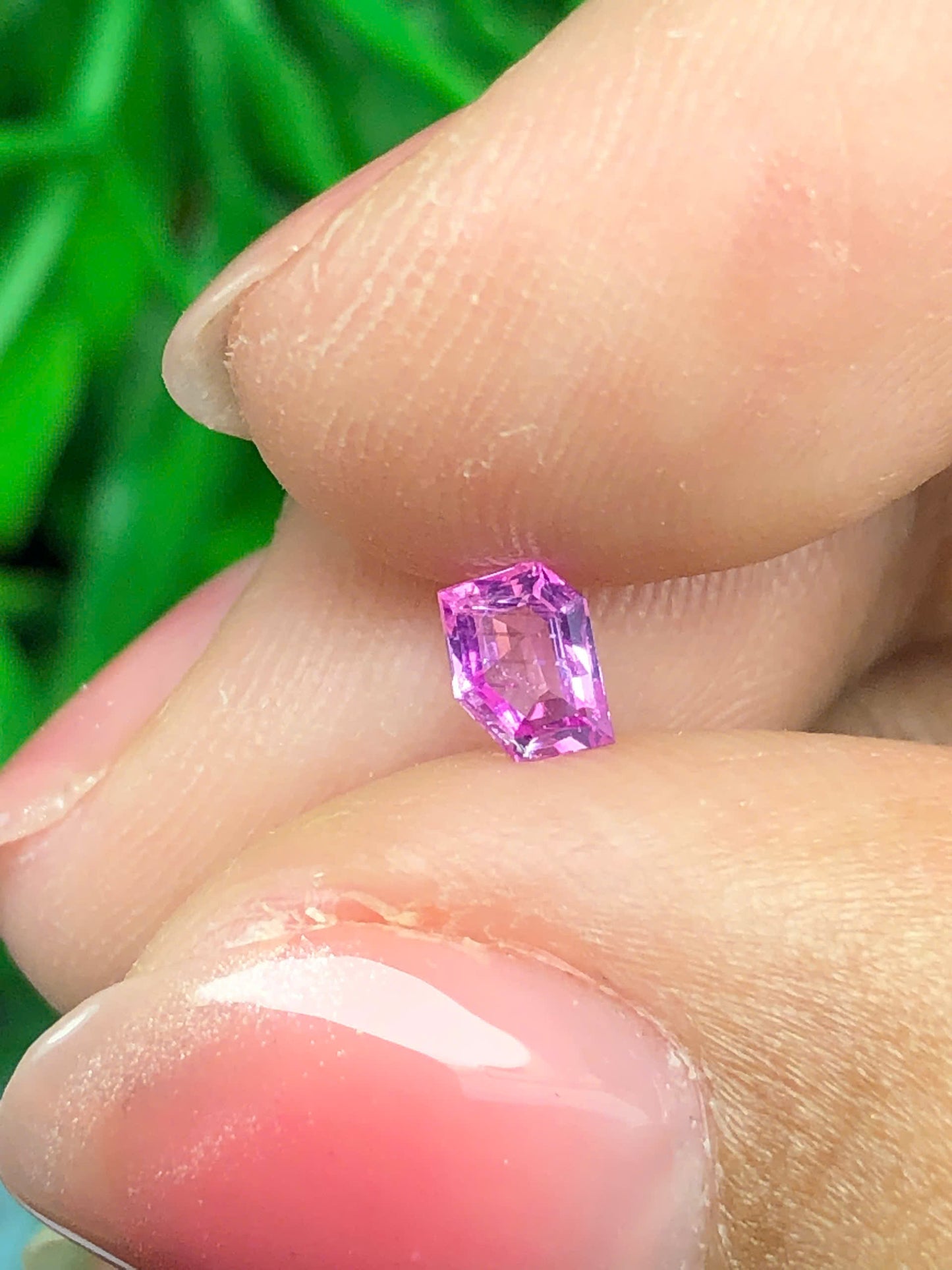 Natural light purplish pink sapphire LụcYên 0.28ct_14022617HA