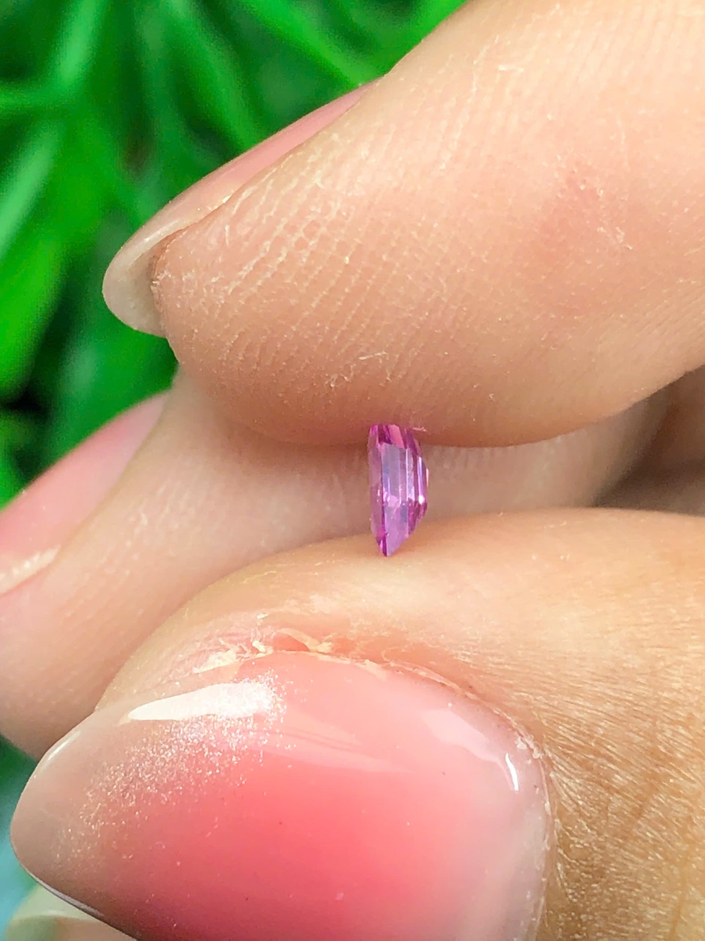 Natural light purplish pink sapphire LụcYên 0.28ct_14022617HA