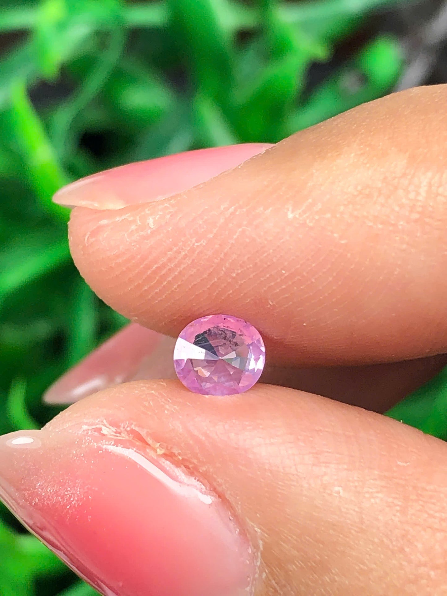 Natural light pink sapphire LụcYên 0.47ct_16022619HA