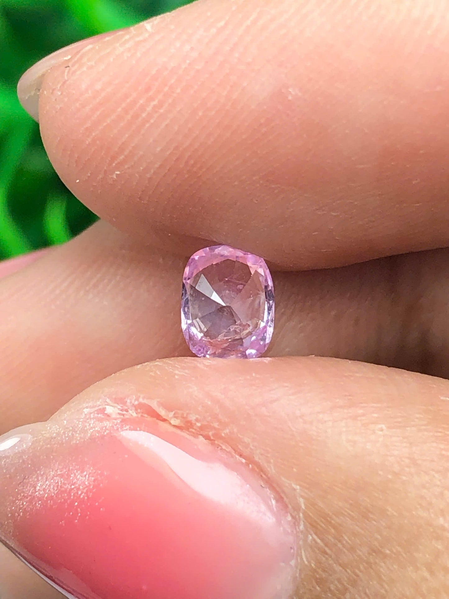 Natural light pink sapphire LụcYên 0.66ct_16022620HA