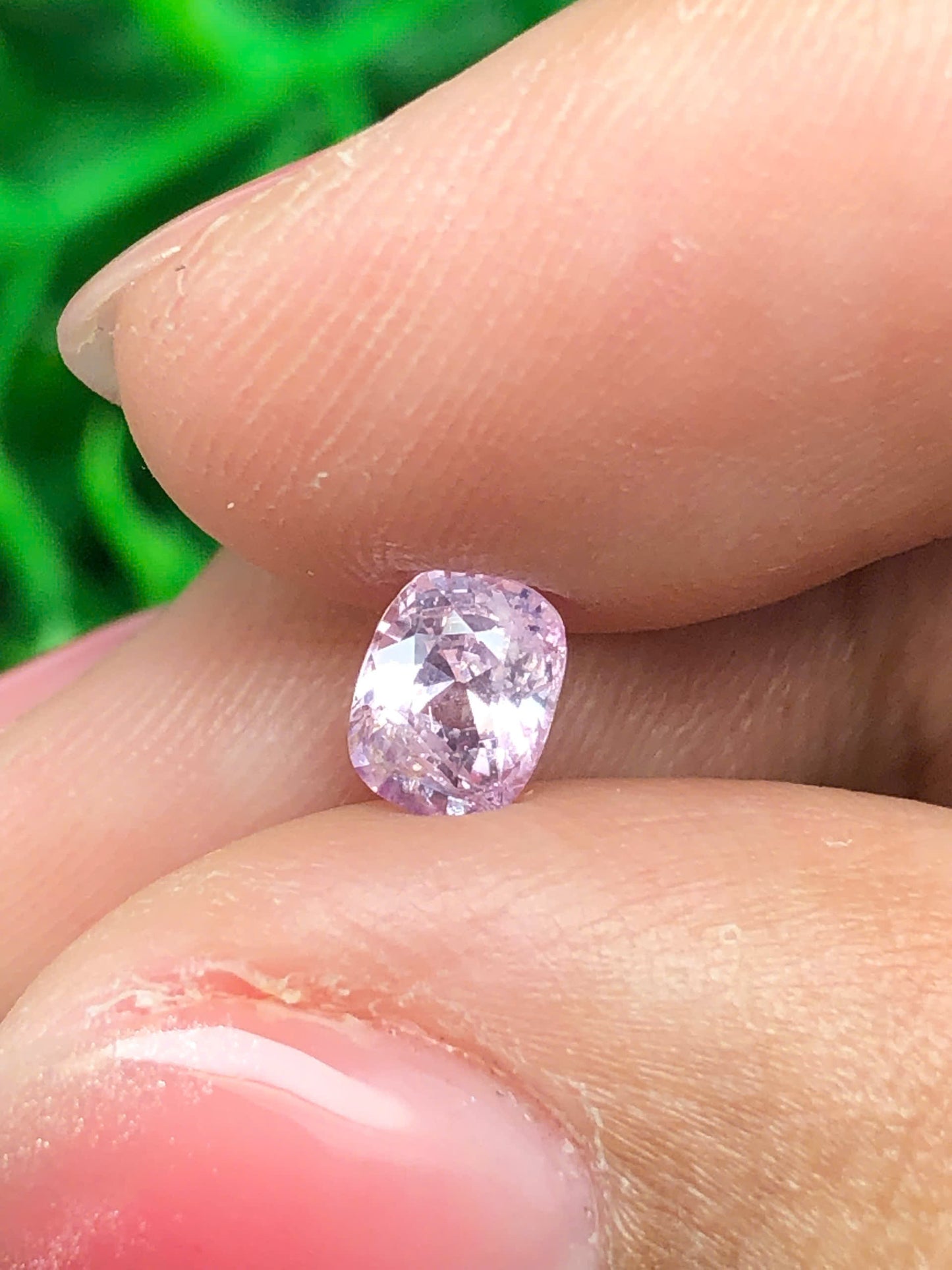Natural light pink sapphire LụcYên 0.66ct_16022620HA