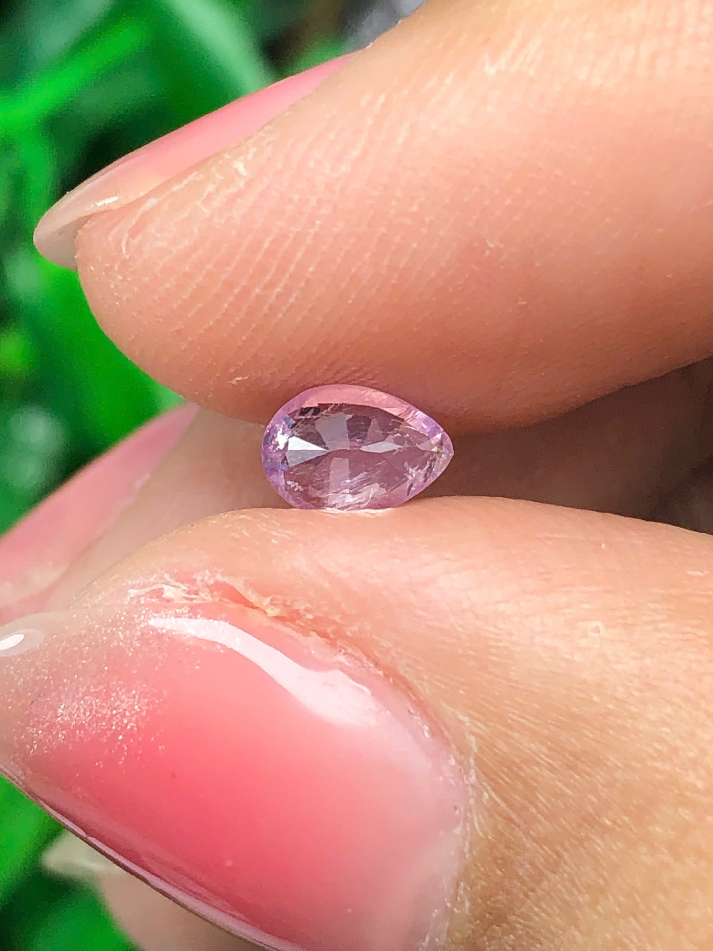 Natural purplish pink sapphire LụcYên 0.41ct_16022623+HA