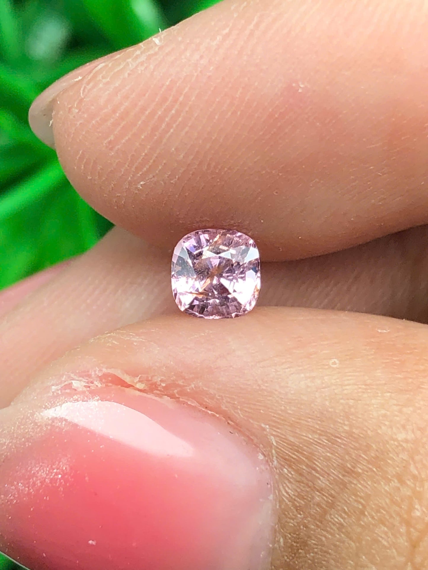 Natural light pink spinel LucYen 0.52ct - 02022609+HA