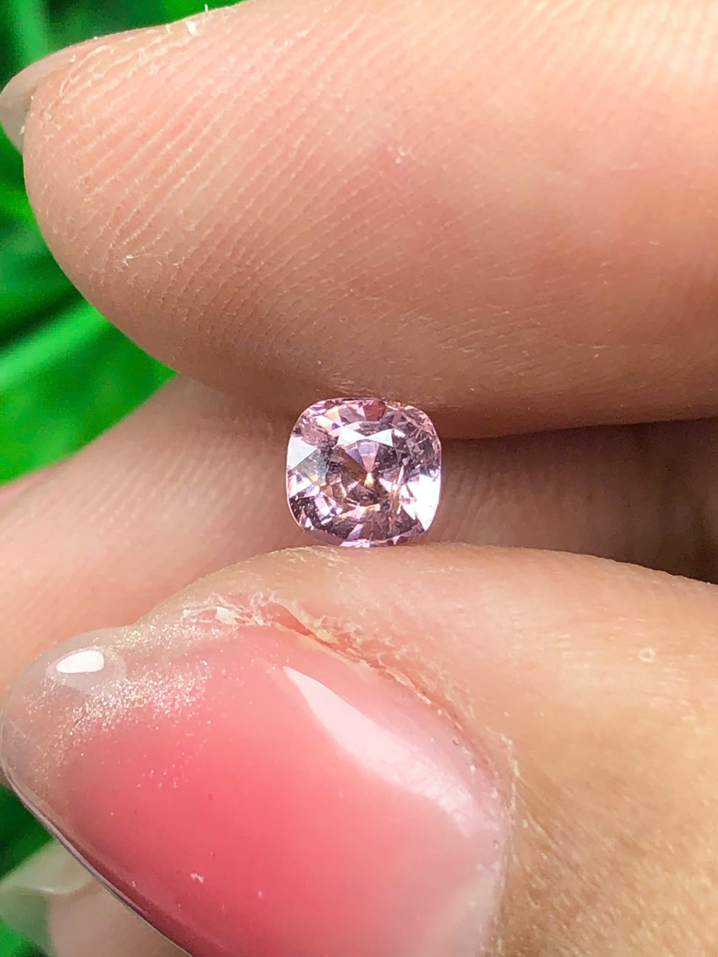 Natural light pink spinel LucYen 0.52ct - 02022609+HA