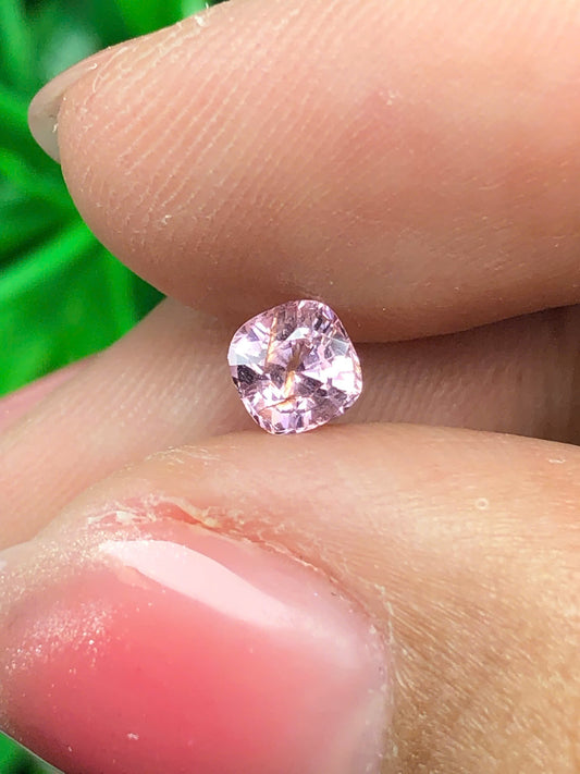 Natural light pink spinel LucYen 0.52ct - 02022609+HA