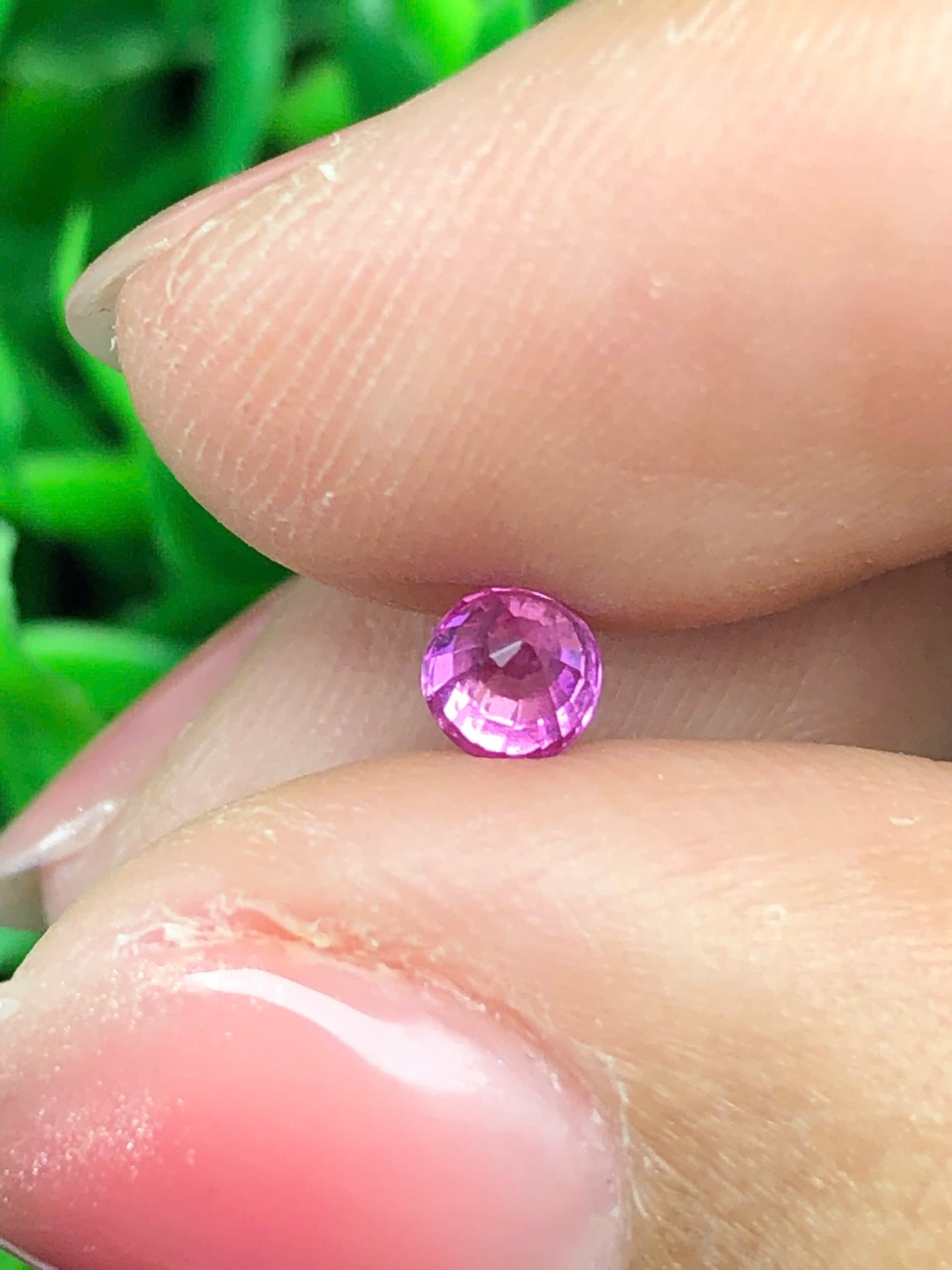 Natural purplish pink sapphire LụcYên 0.4ct_16022612HA