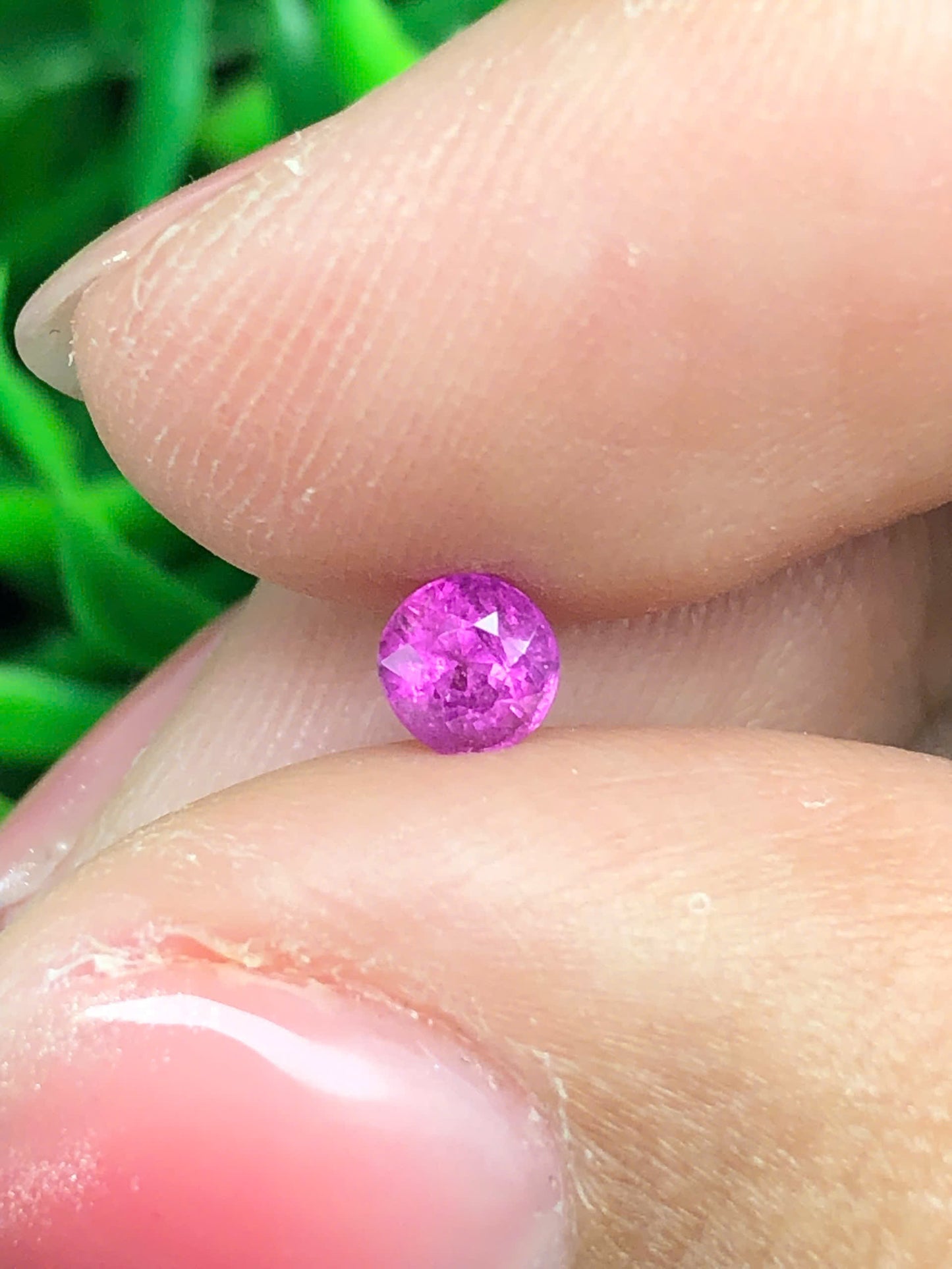 Natural purplish pink sapphire LụcYên 0.4ct_16022612HA