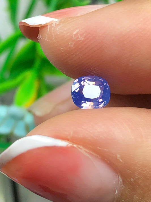 Natural Blue silky sapphire LụcYên_ 27042613HU