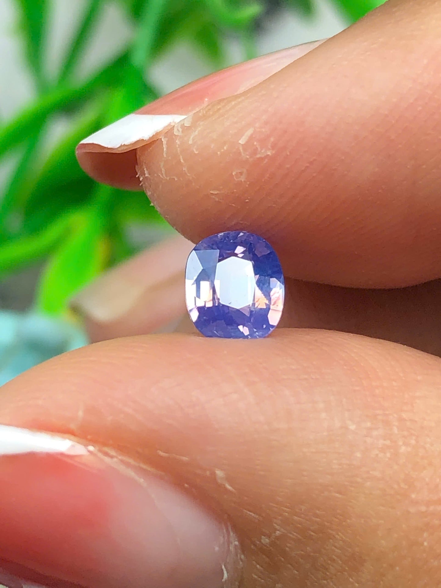 Natural Blue silky sapphire LụcYên_ 27042613HU